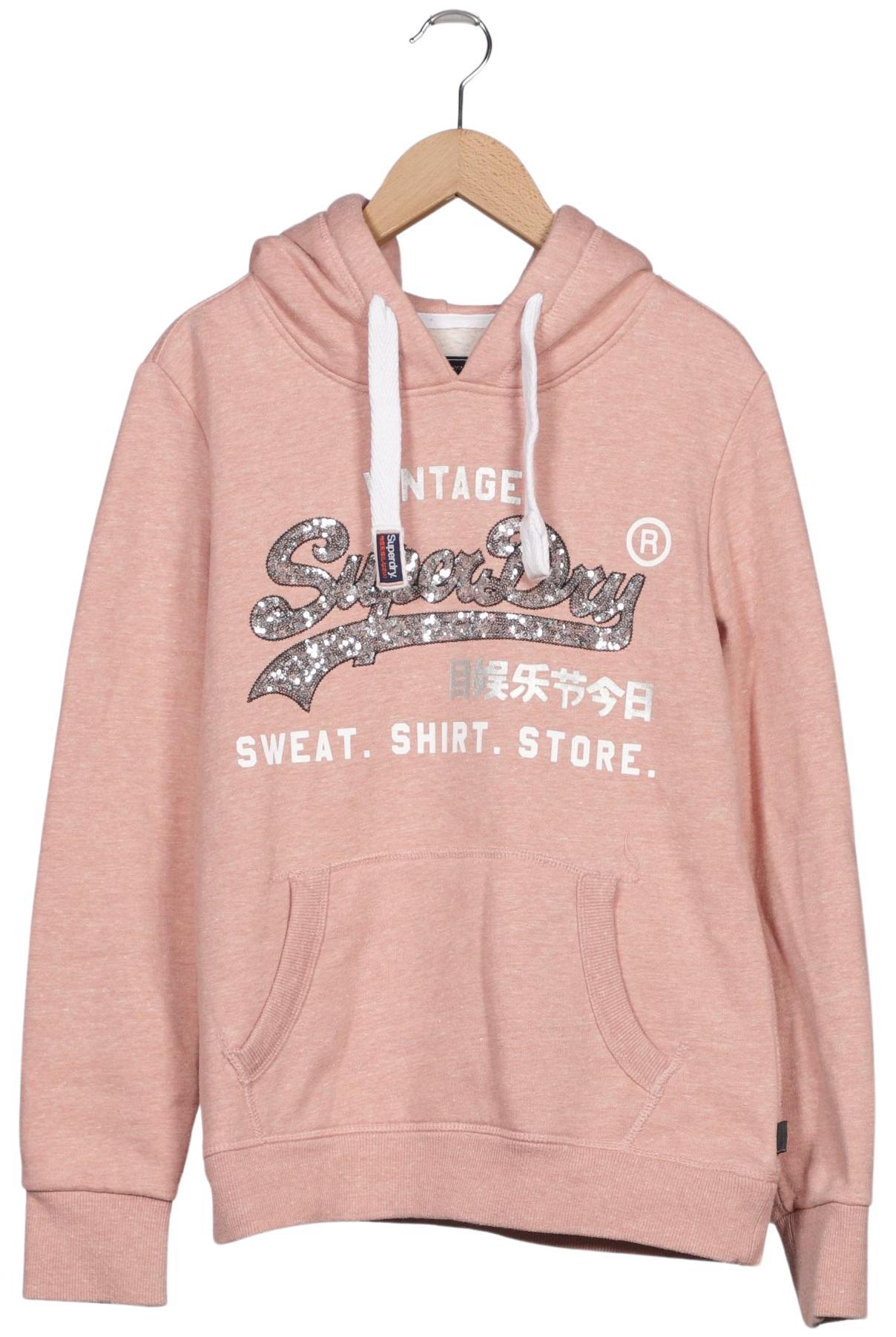 

Superdry Damen Kapuzenpullover, pink, Gr. 40