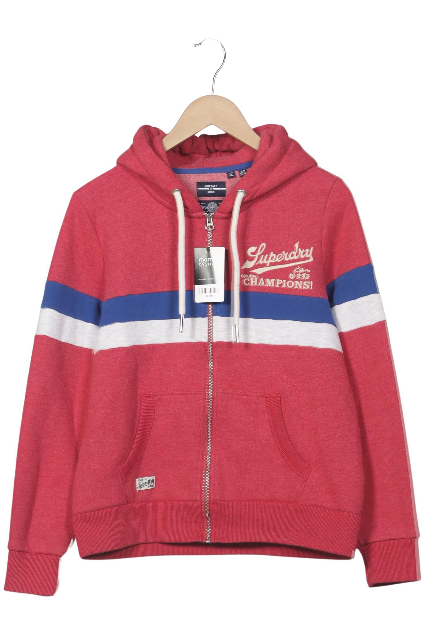 

Superdry Damen Kapuzenpullover, rot, Gr. 44