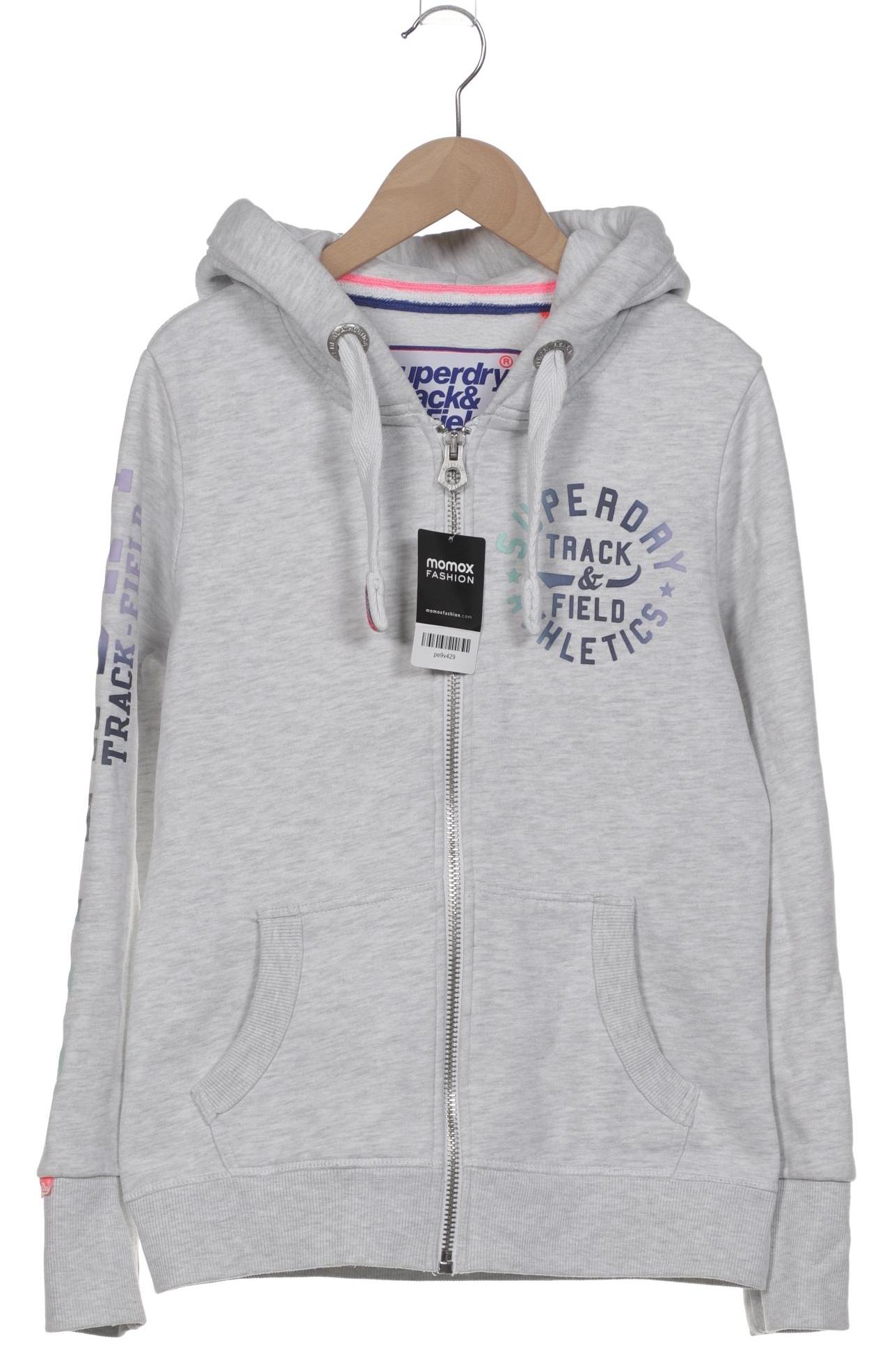 

Superdry Damen Kapuzenpullover, grau, Gr. 40