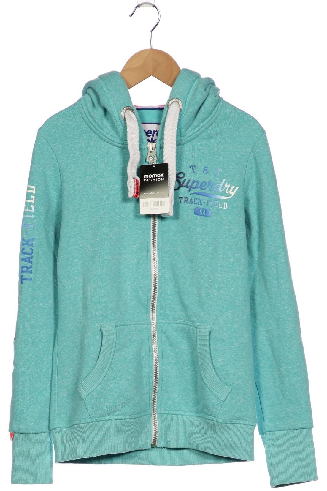 

Superdry Damen Kapuzenpullover, türkis, Gr. 38