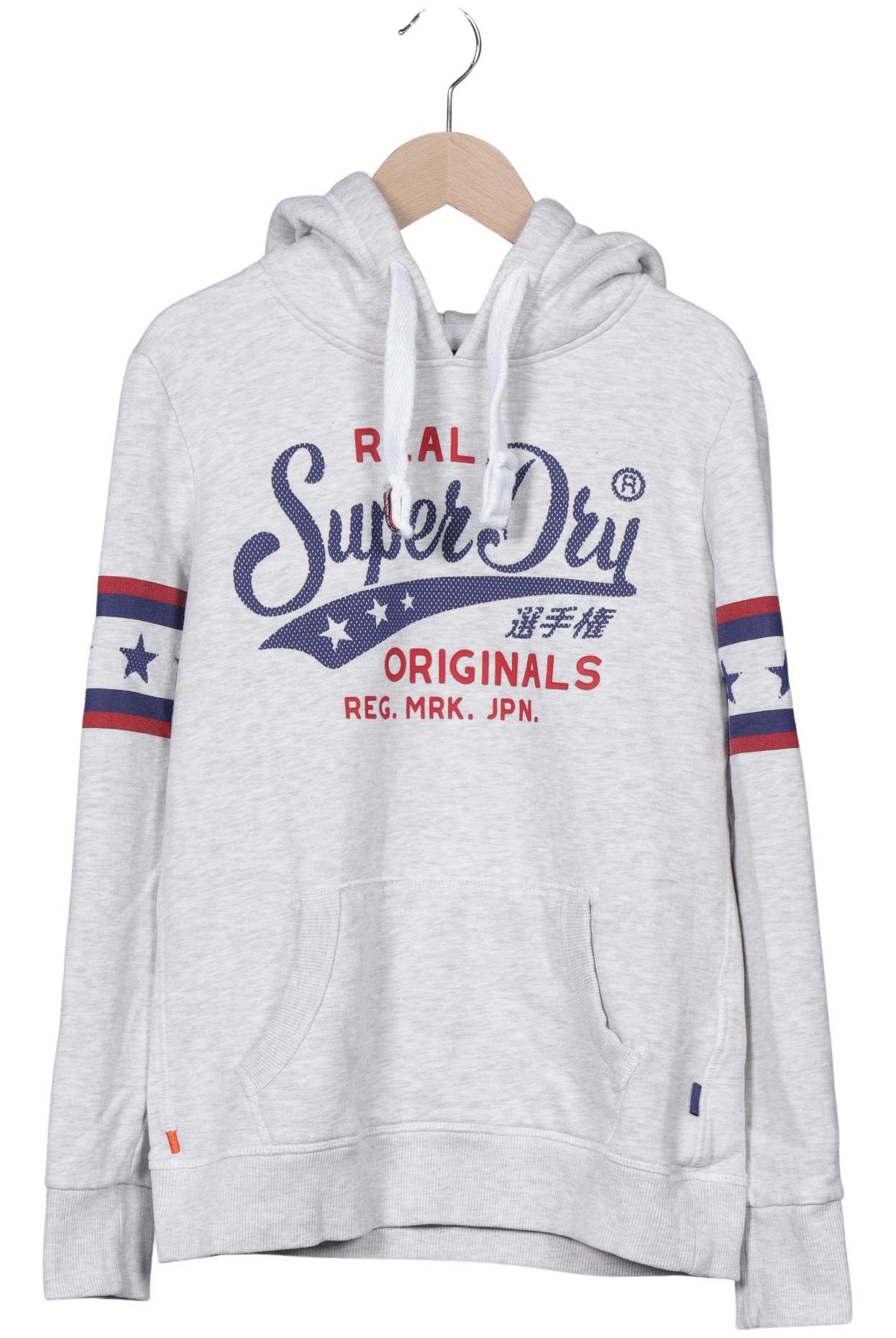 

Superdry Damen Kapuzenpullover, grau, Gr. 38