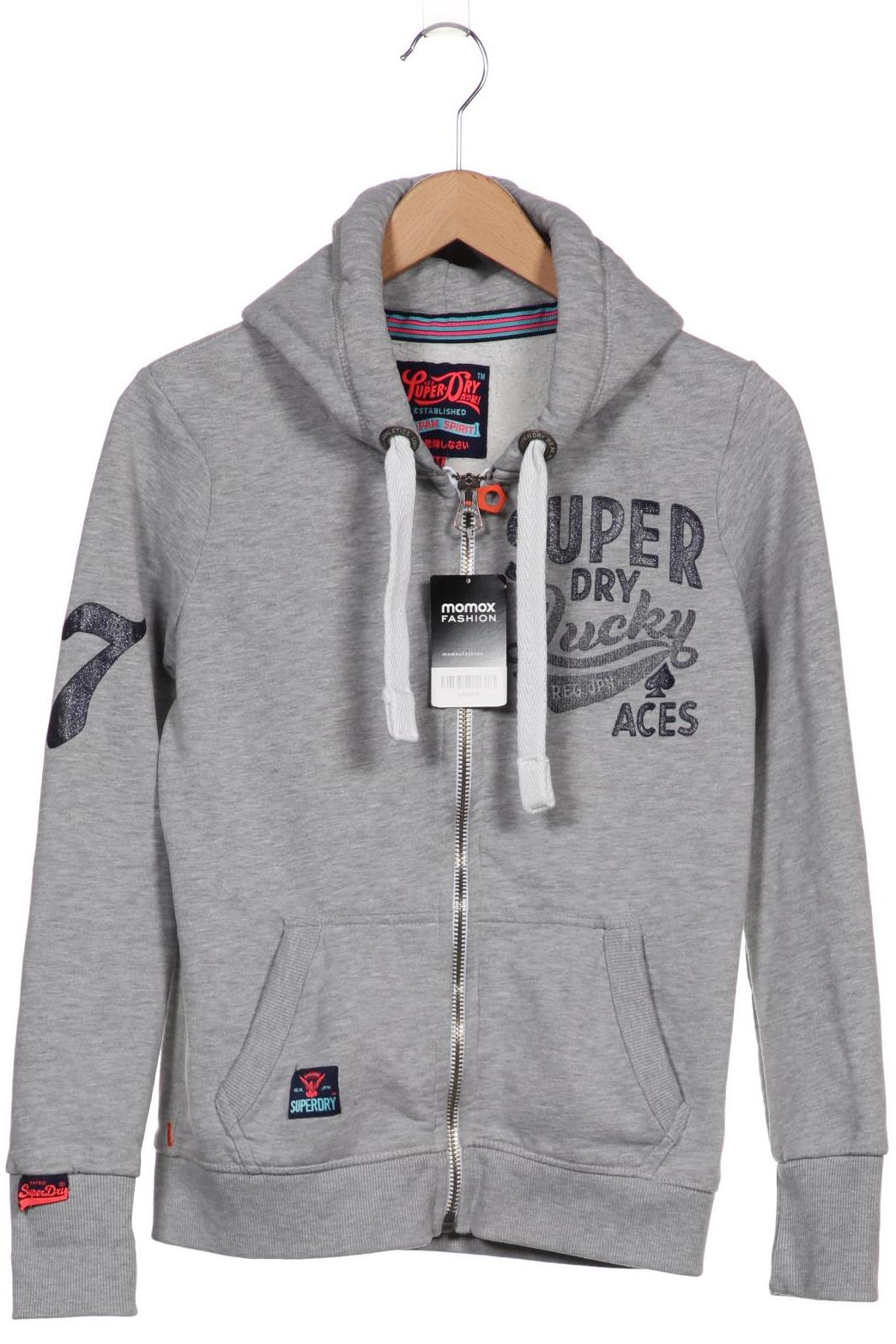 

Superdry Damen Kapuzenpullover, grau