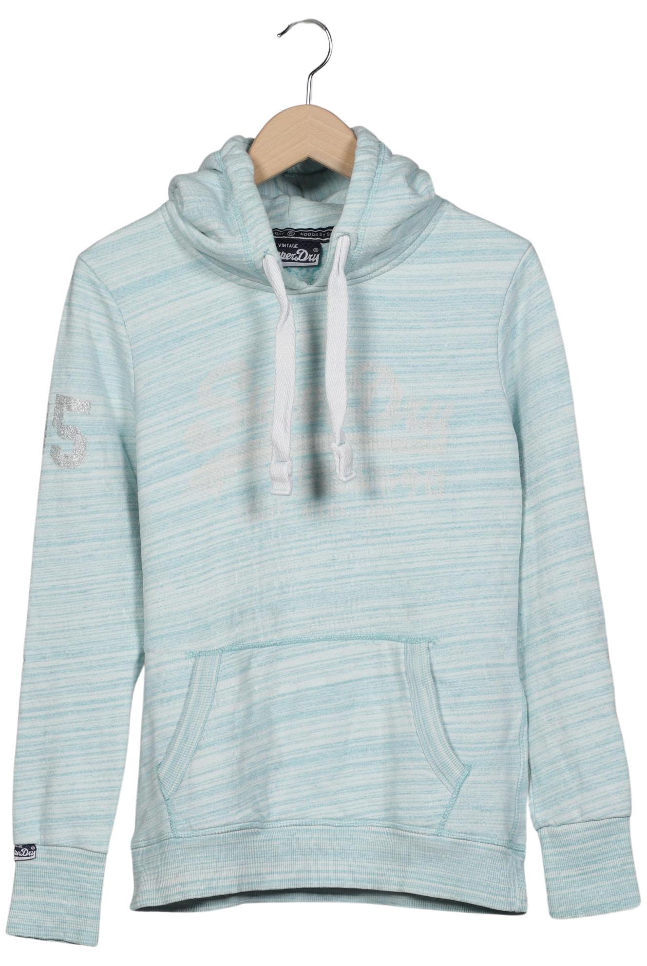 

Superdry Damen Kapuzenpullover, hellblau, Gr. 38