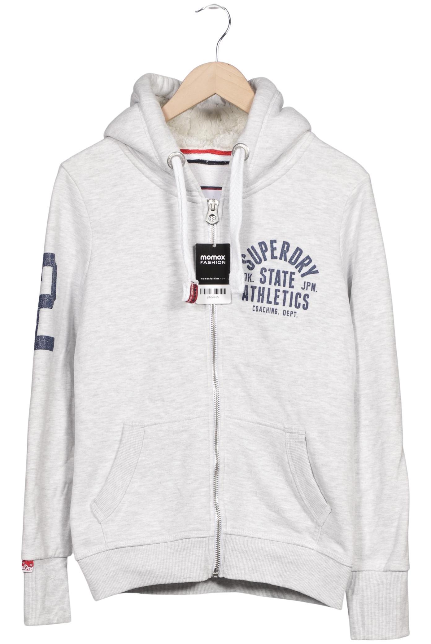 

Superdry Damen Kapuzenpullover, grau, Gr. 42