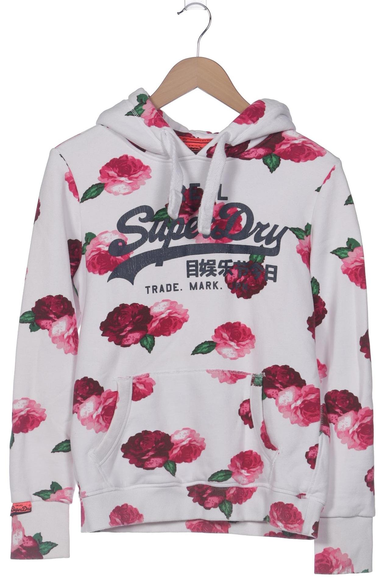 

Superdry Damen Kapuzenpullover, weiß, Gr. 38