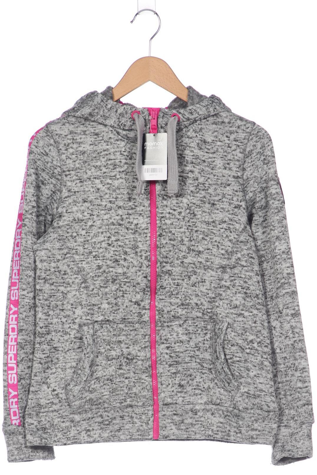 

Superdry Damen Kapuzenpullover, grau, Gr. 40