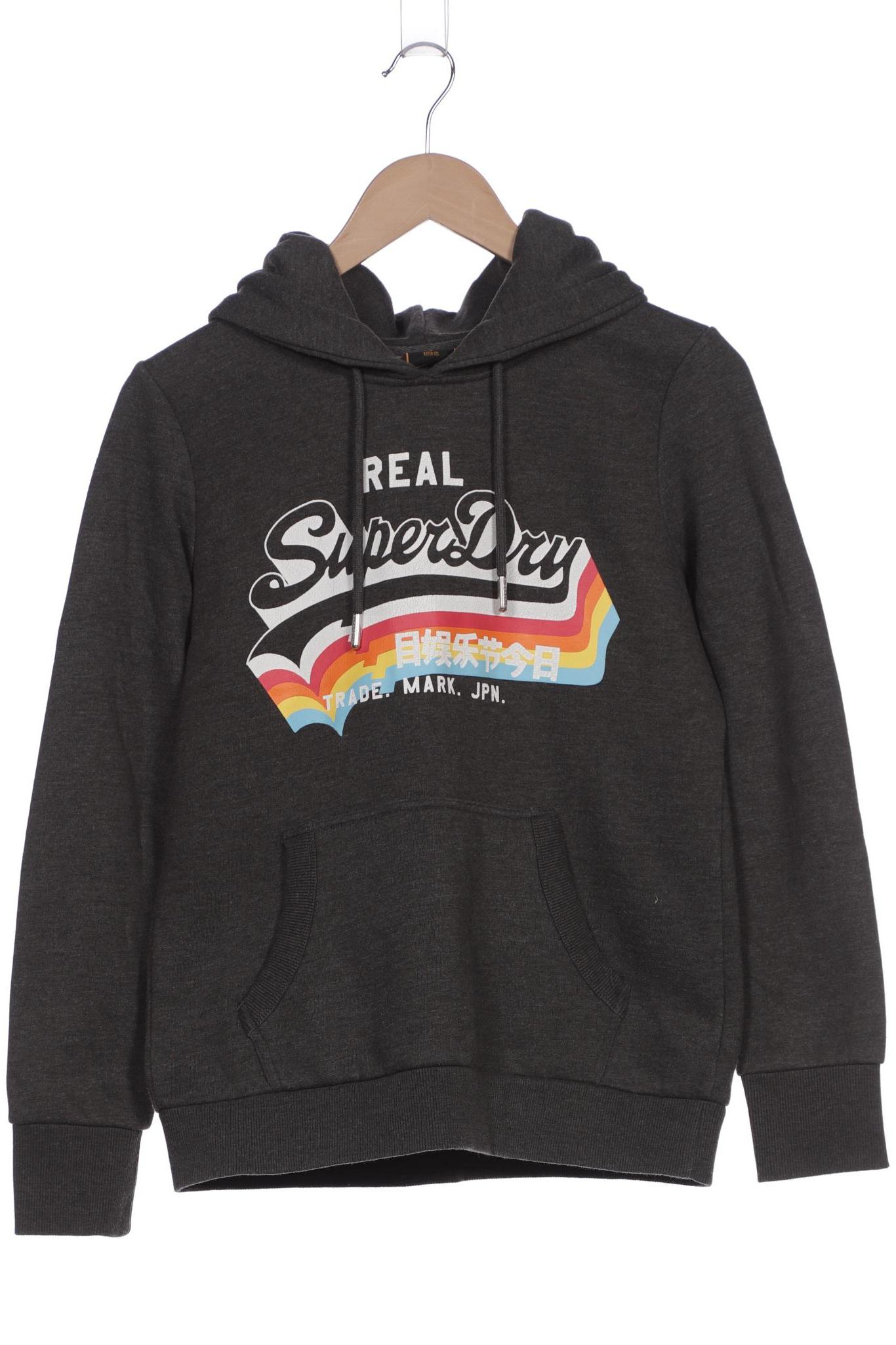

Superdry Damen Kapuzenpullover, grau, Gr. 40