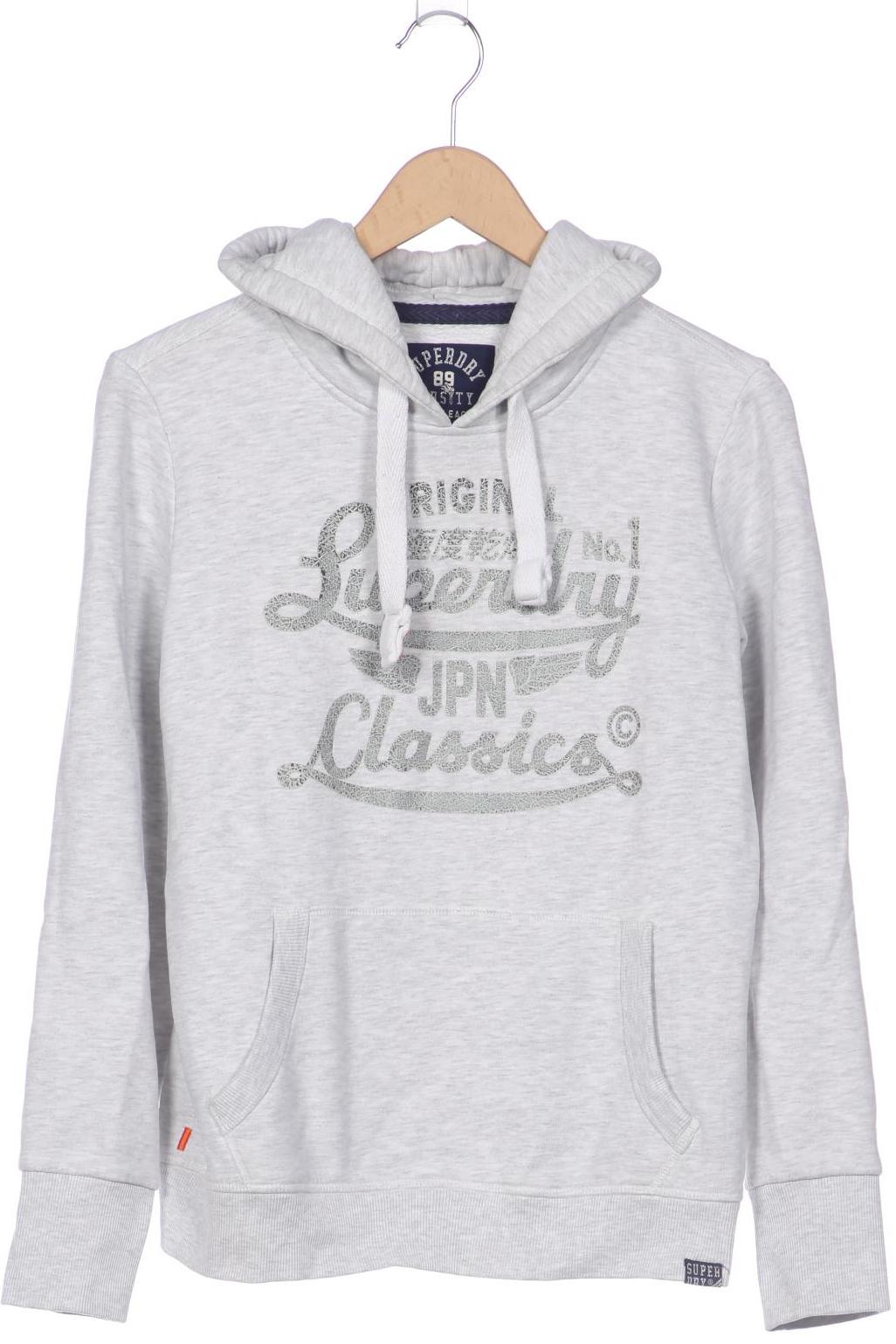 

Superdry Damen Kapuzenpullover, grau, Gr. 44