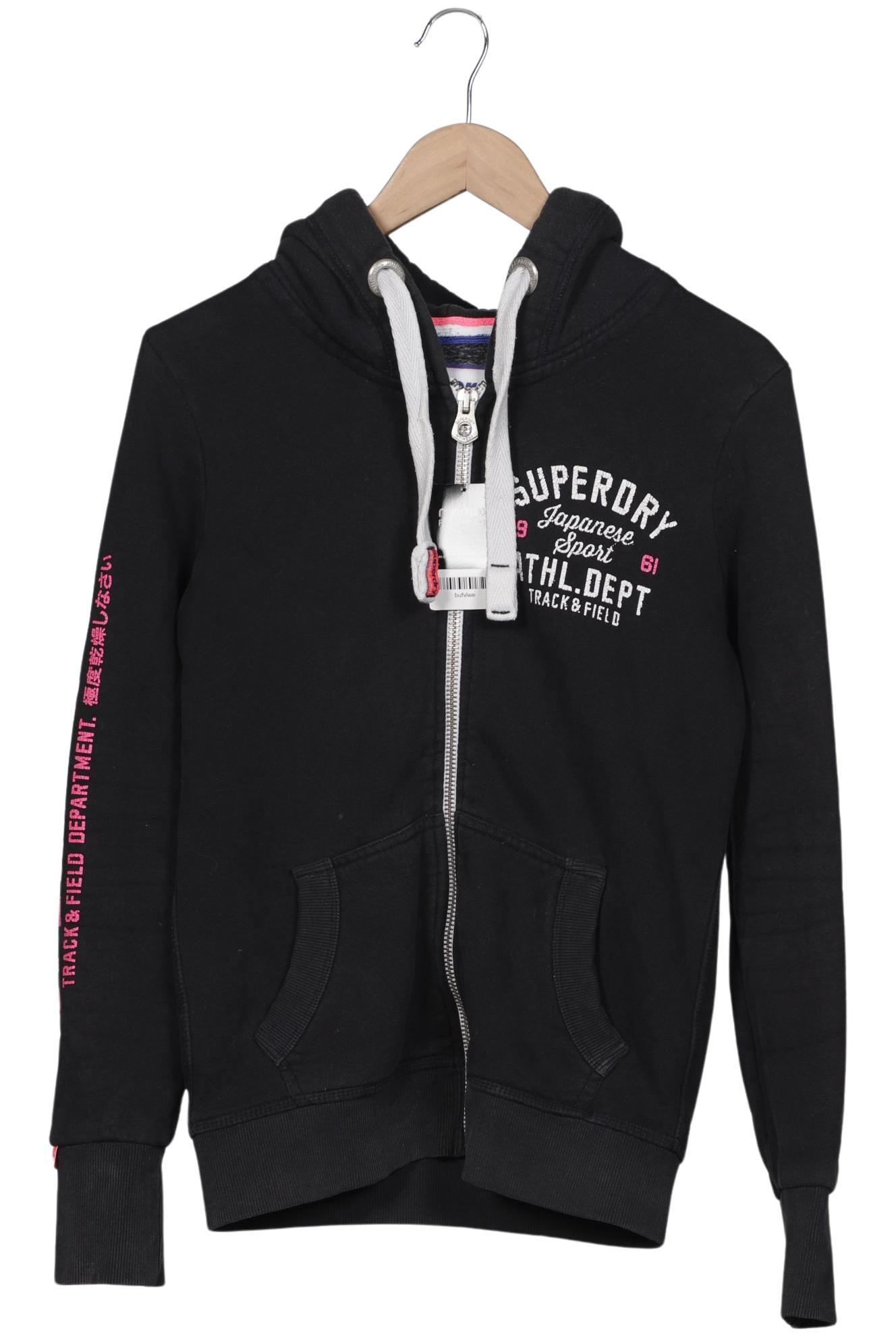 

Superdry Damen Kapuzenpullover, schwarz, Gr. 38
