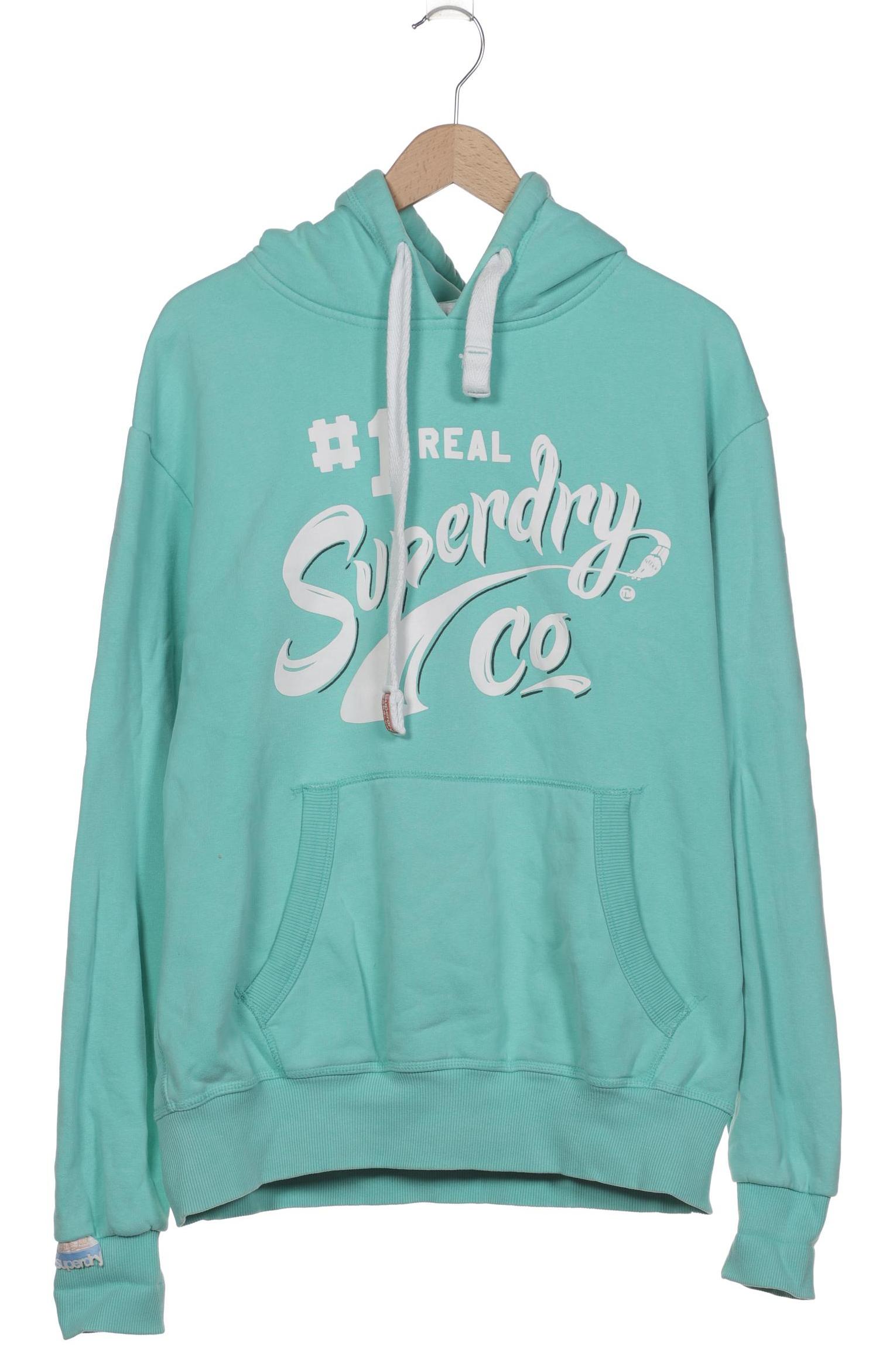 

Superdry Damen Kapuzenpullover, türkis, Gr. 46