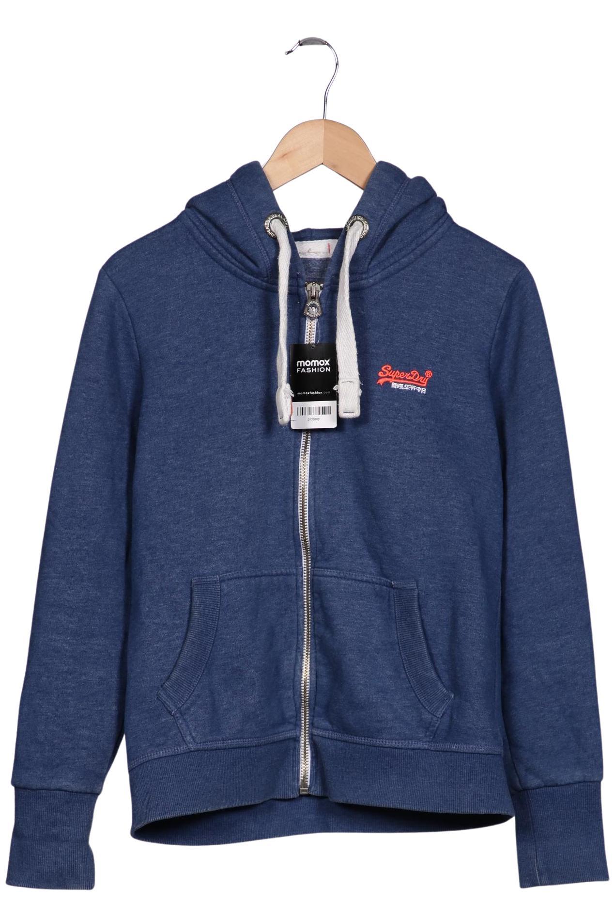 

Superdry Damen Kapuzenpullover, blau, Gr. 42