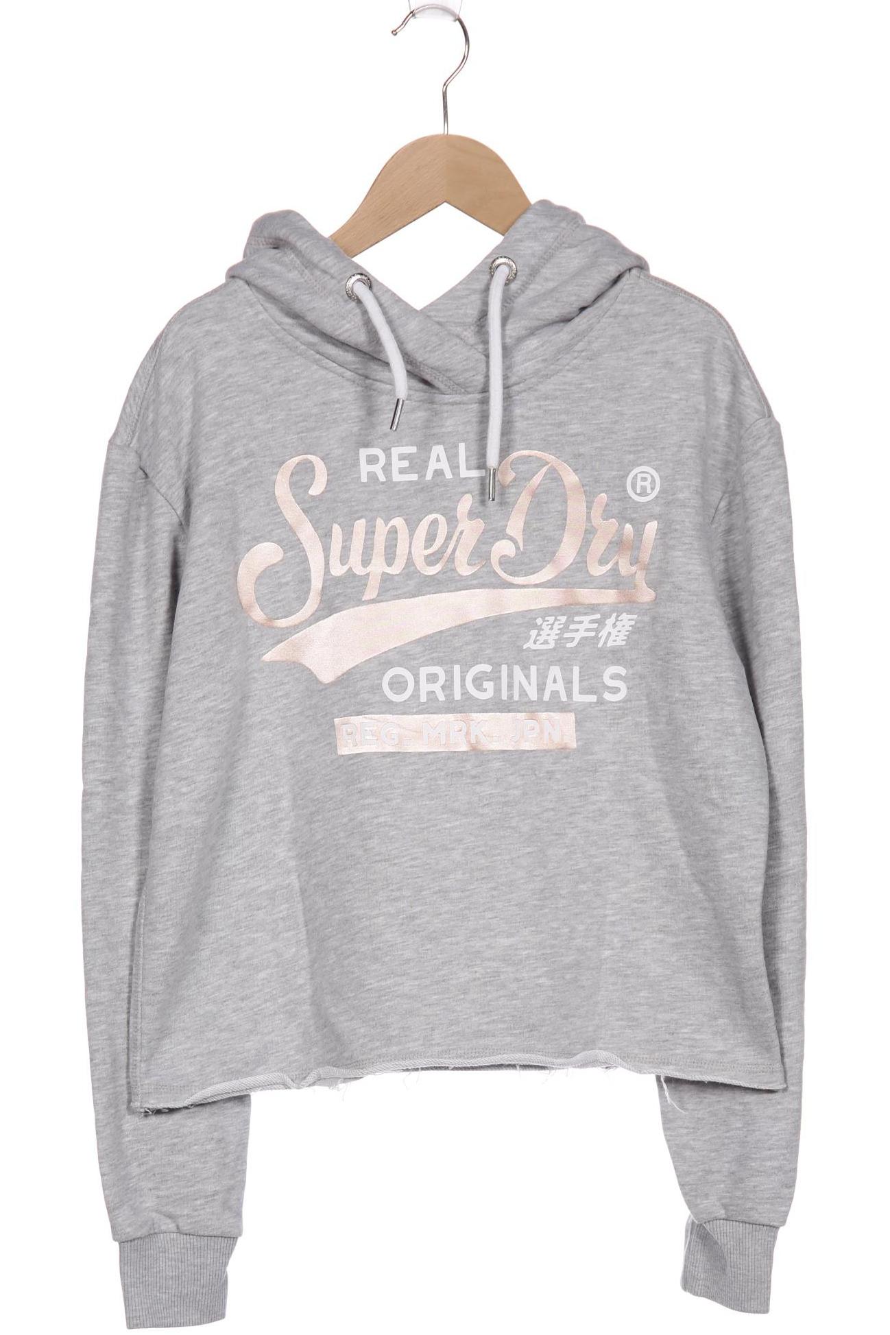 

Superdry Damen Kapuzenpullover, grau