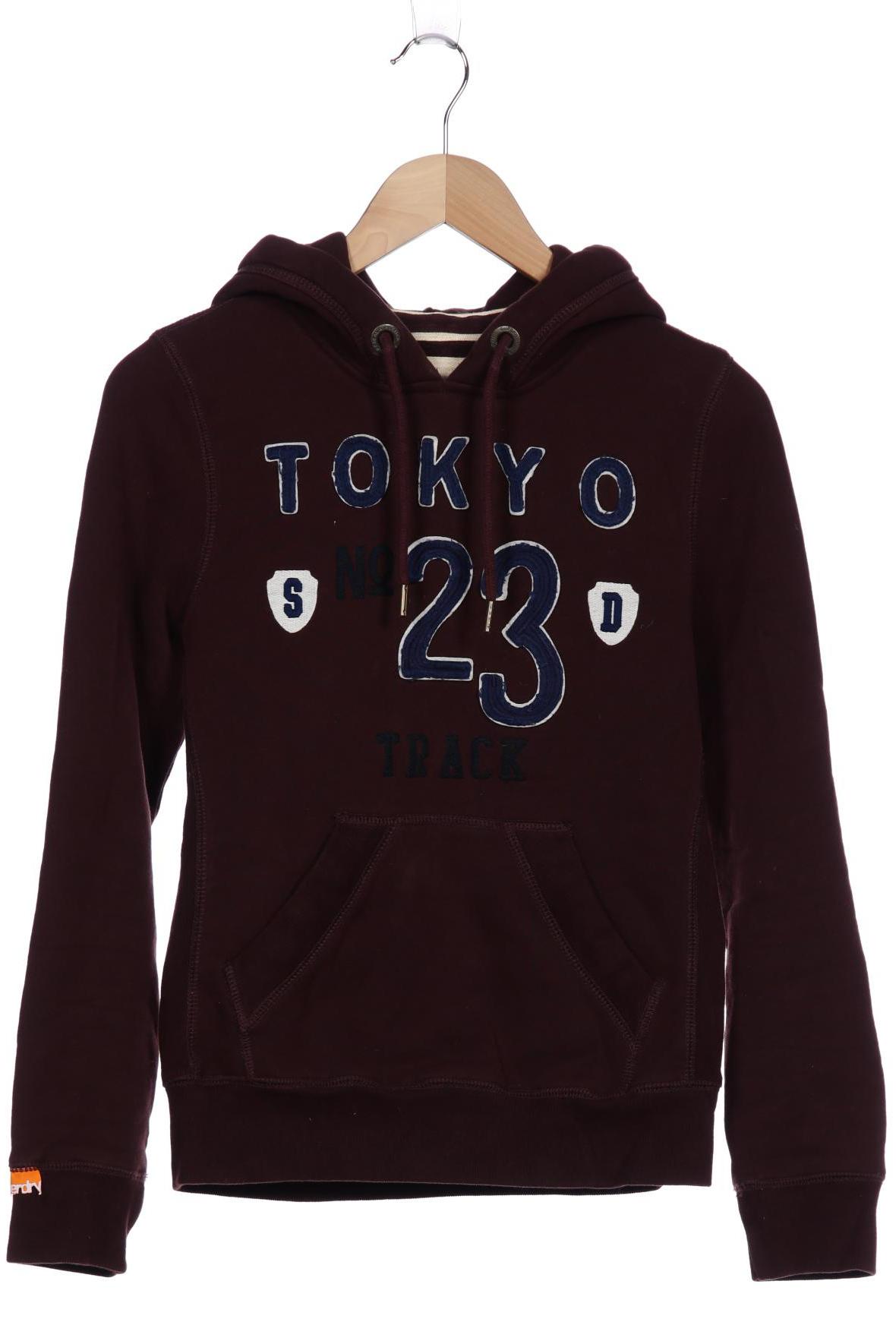 

Superdry Damen Kapuzenpullover, bordeaux, Gr. 36