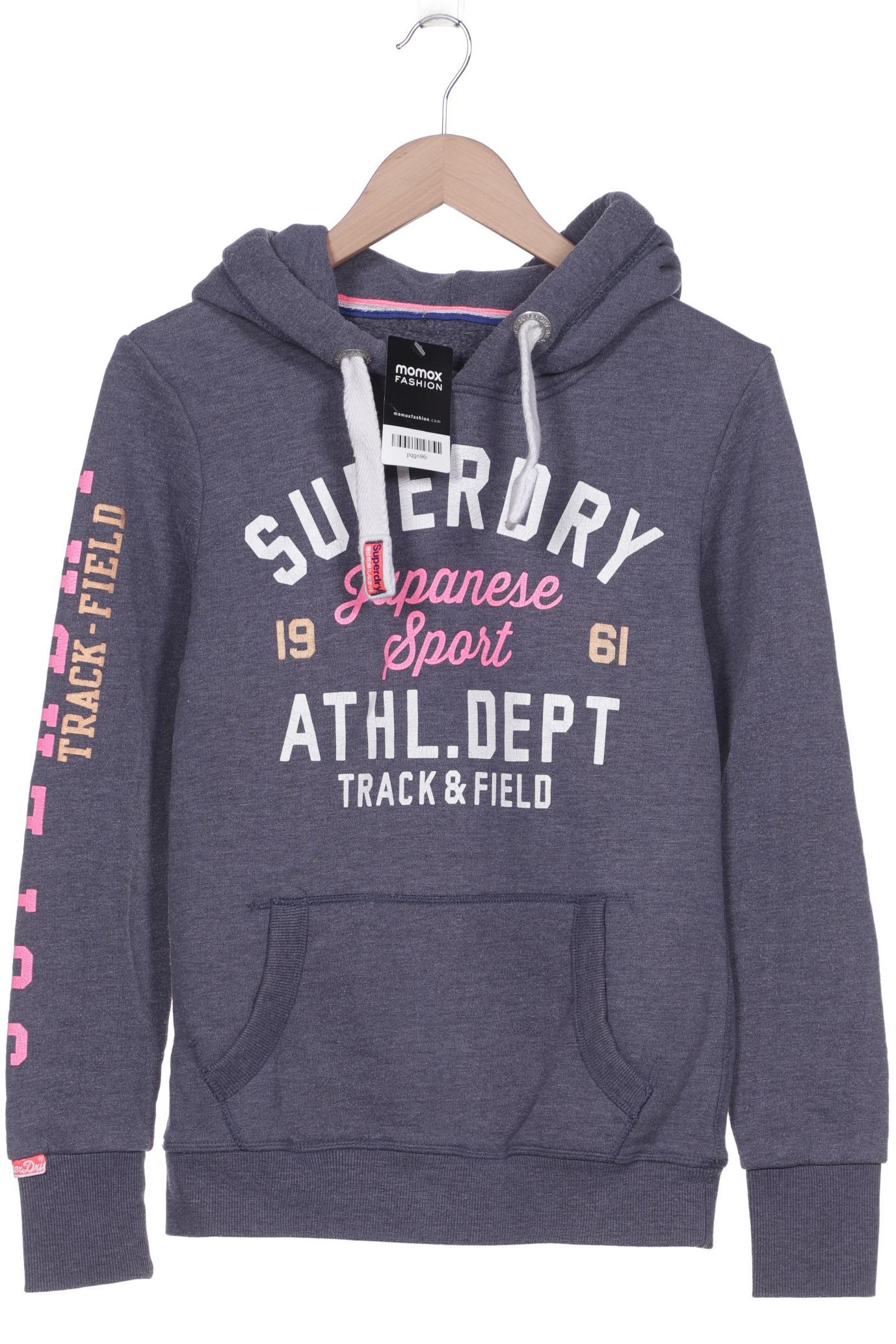 

Superdry Damen Kapuzenpullover, blau