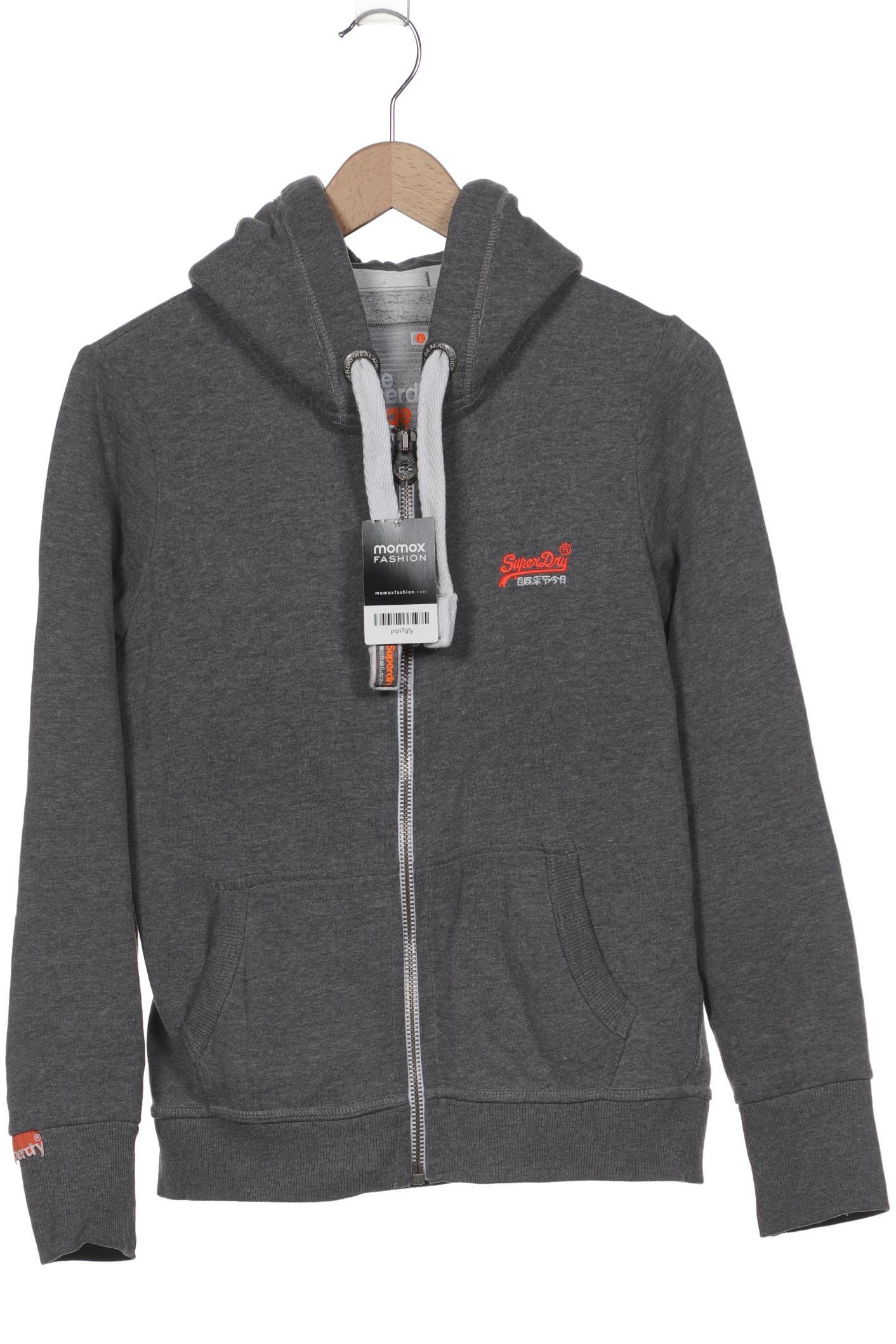 

Superdry Damen Kapuzenpullover, grau, Gr. 42