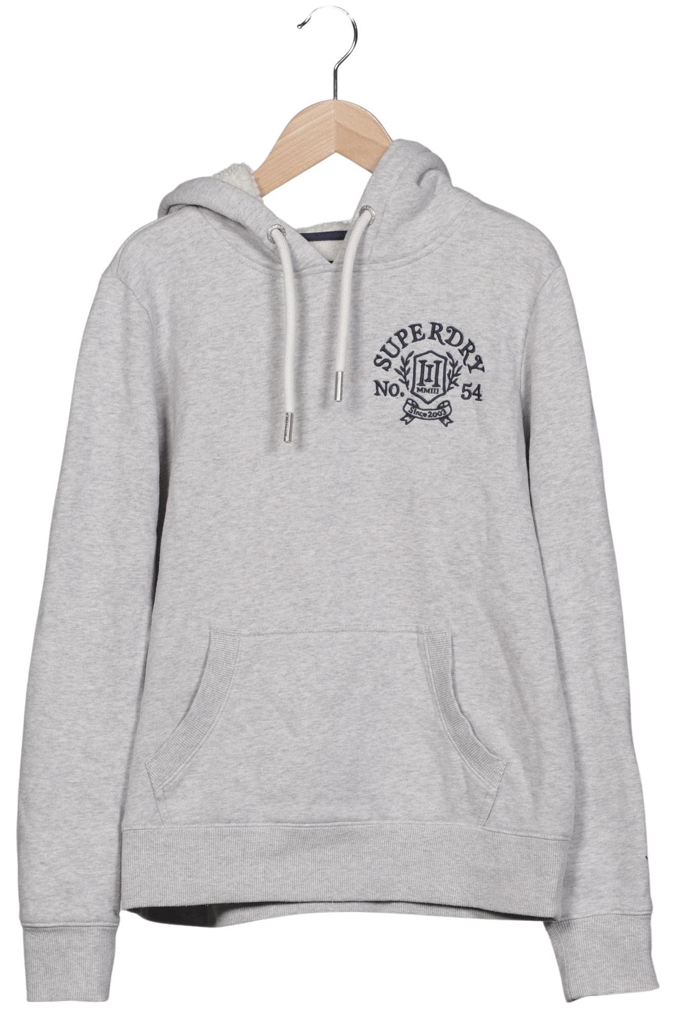 

Superdry Damen Kapuzenpullover, grau, Gr. 40