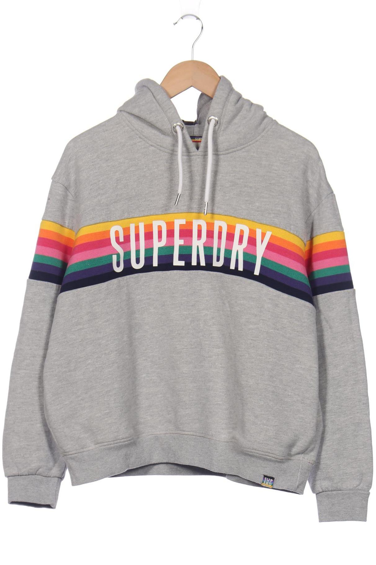 

Superdry Damen Kapuzenpullover, grau
