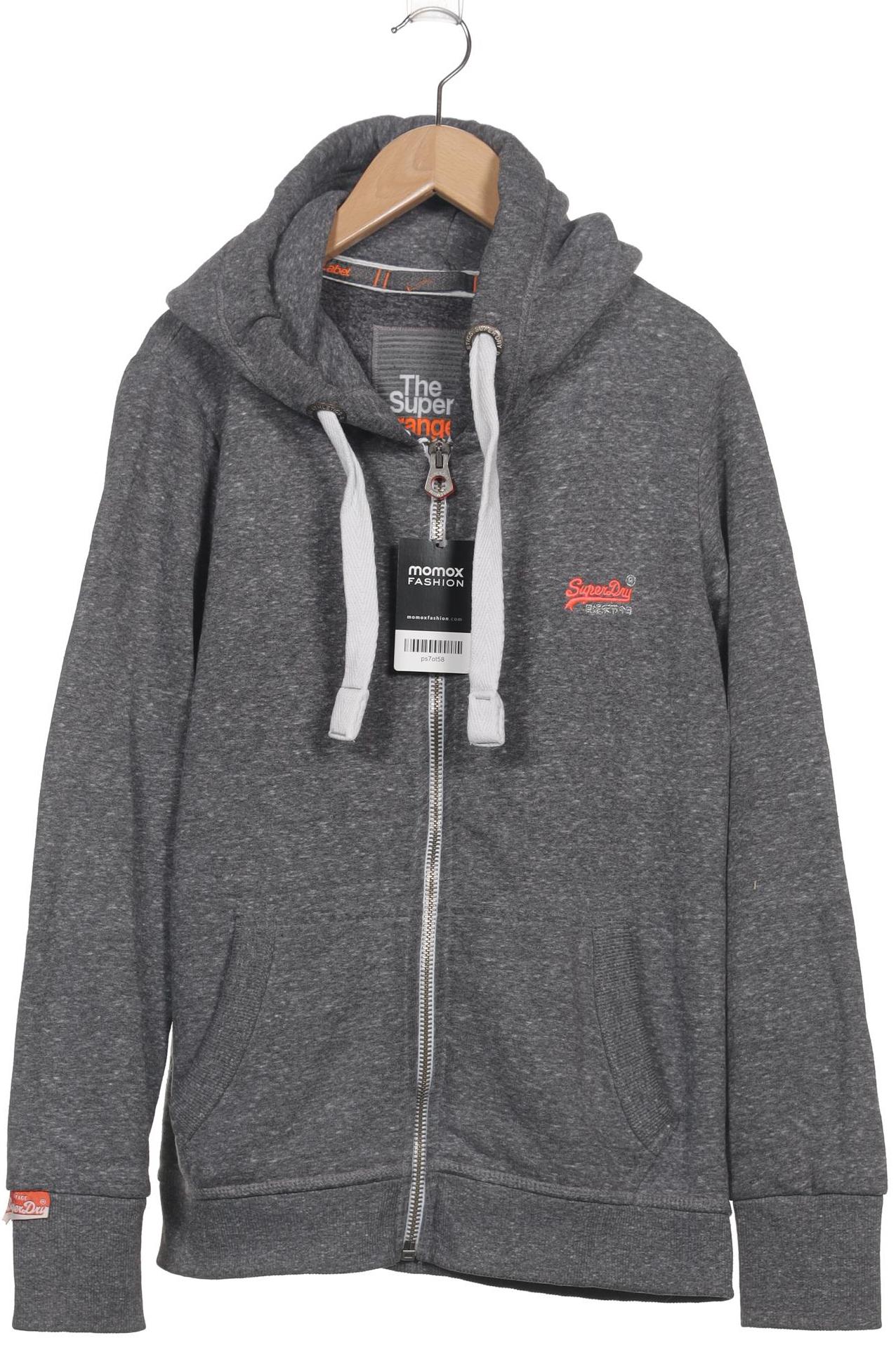 

Superdry Damen Kapuzenpullover, grau, Gr. 42