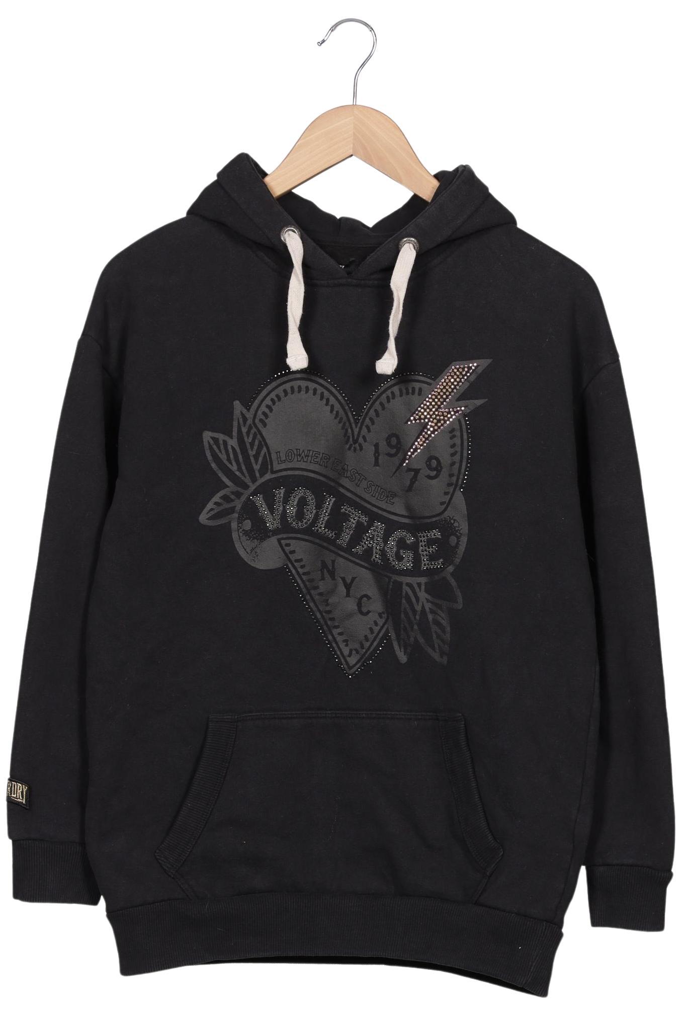 

Superdry Damen Kapuzenpullover, schwarz, Gr. 40