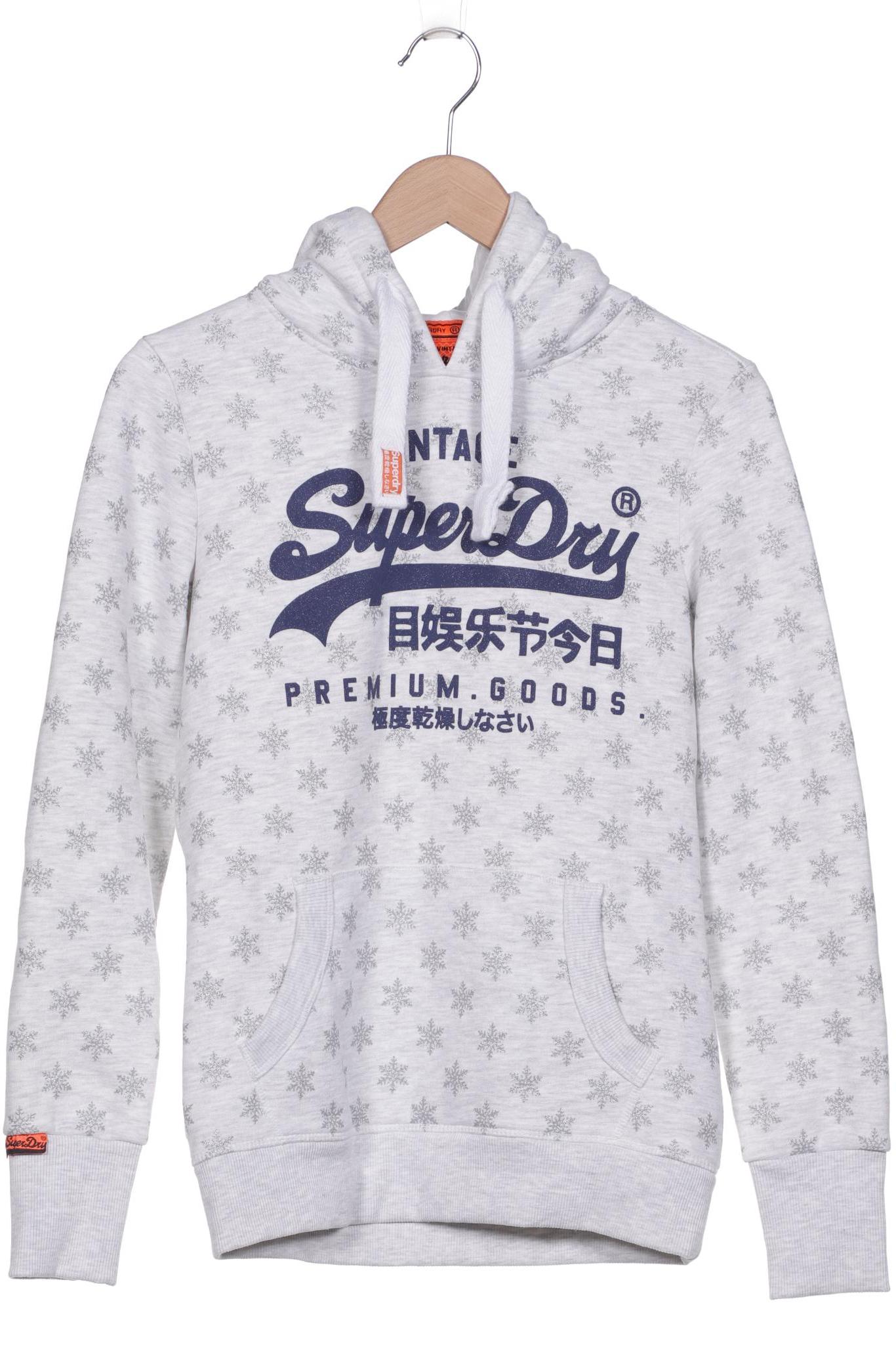 

Superdry Damen Kapuzenpullover, grau