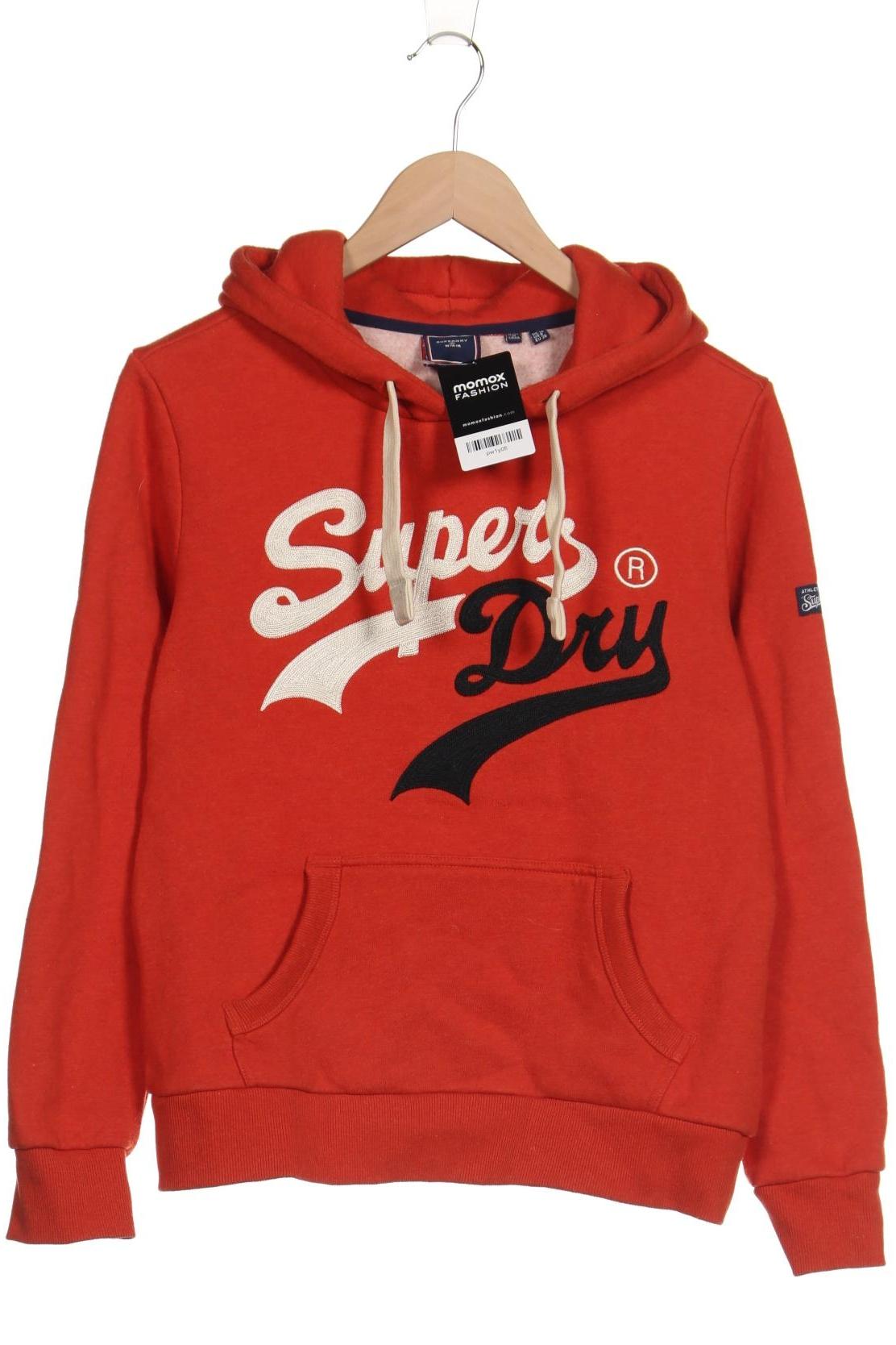 

Superdry Damen Kapuzenpullover, orange, Gr. 38