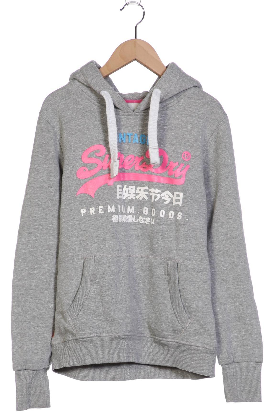 

Superdry Damen Kapuzenpullover, grau