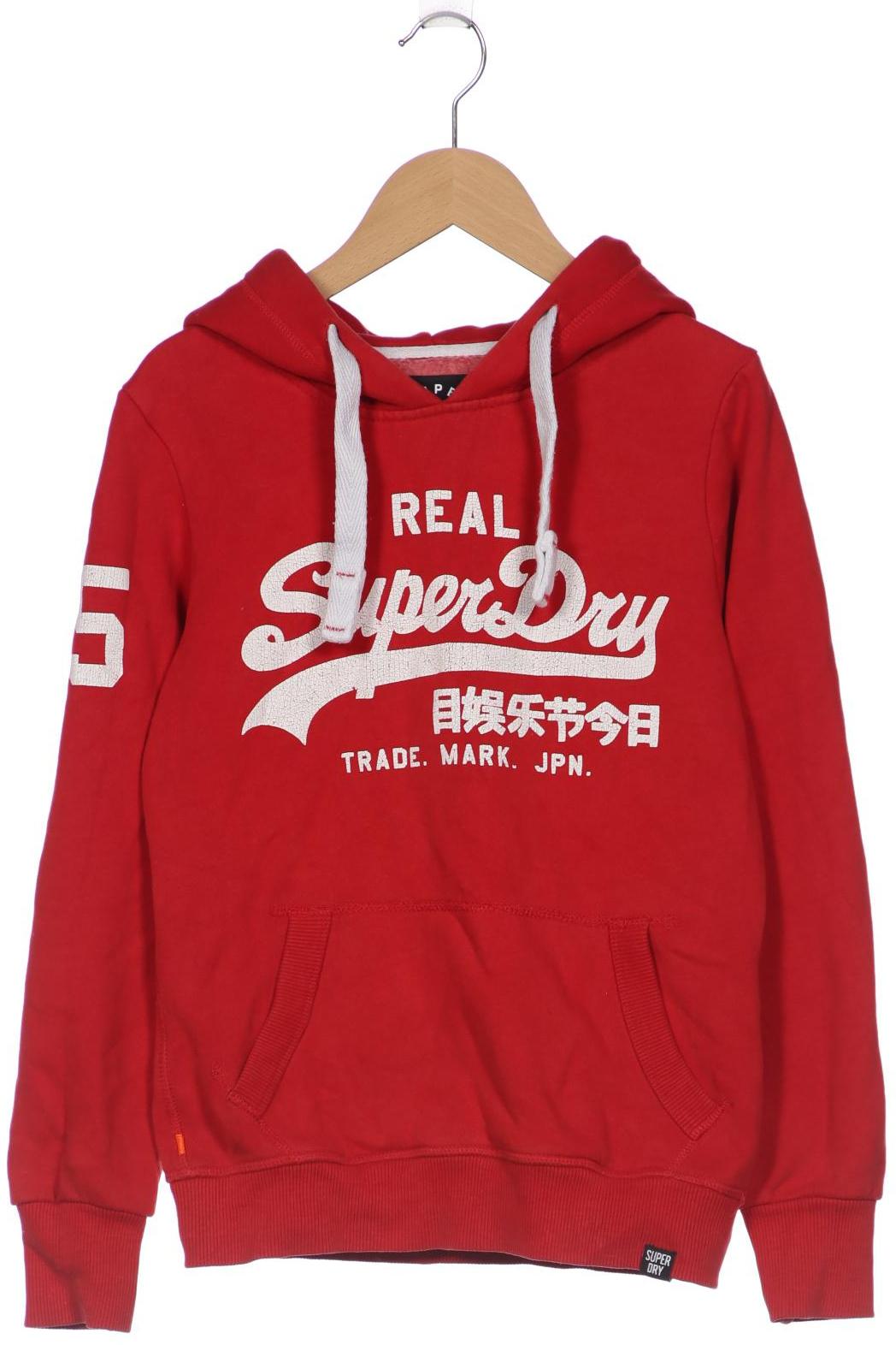 

Superdry Damen Kapuzenpullover, rot, Gr. 36