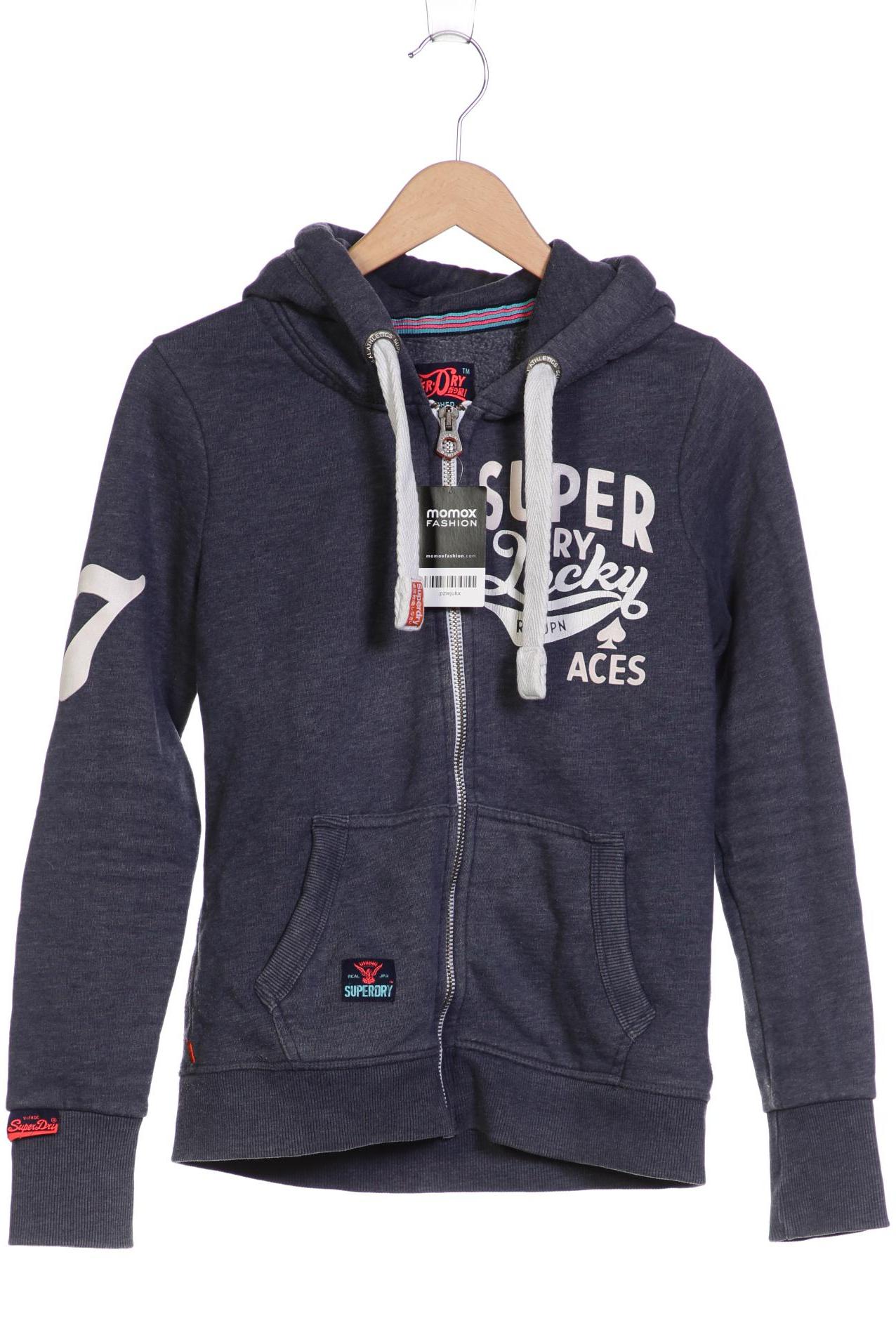 

Superdry Damen Kapuzenpullover, blau