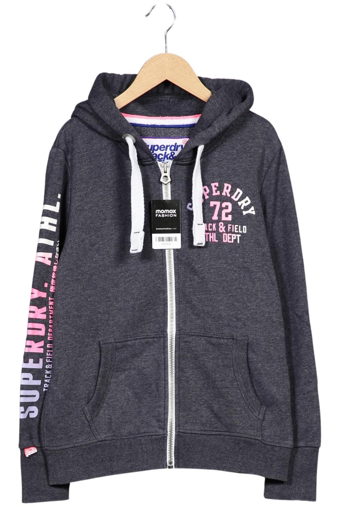 

Superdry Damen Kapuzenpullover, grau, Gr. 42