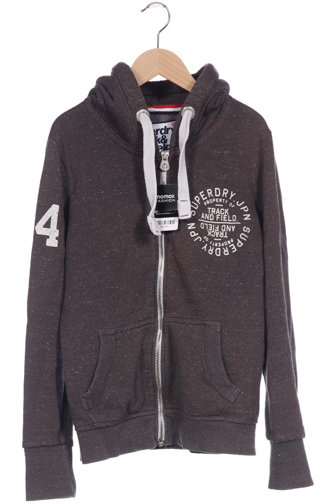 

Superdry Damen Kapuzenpullover, grau, Gr. 42