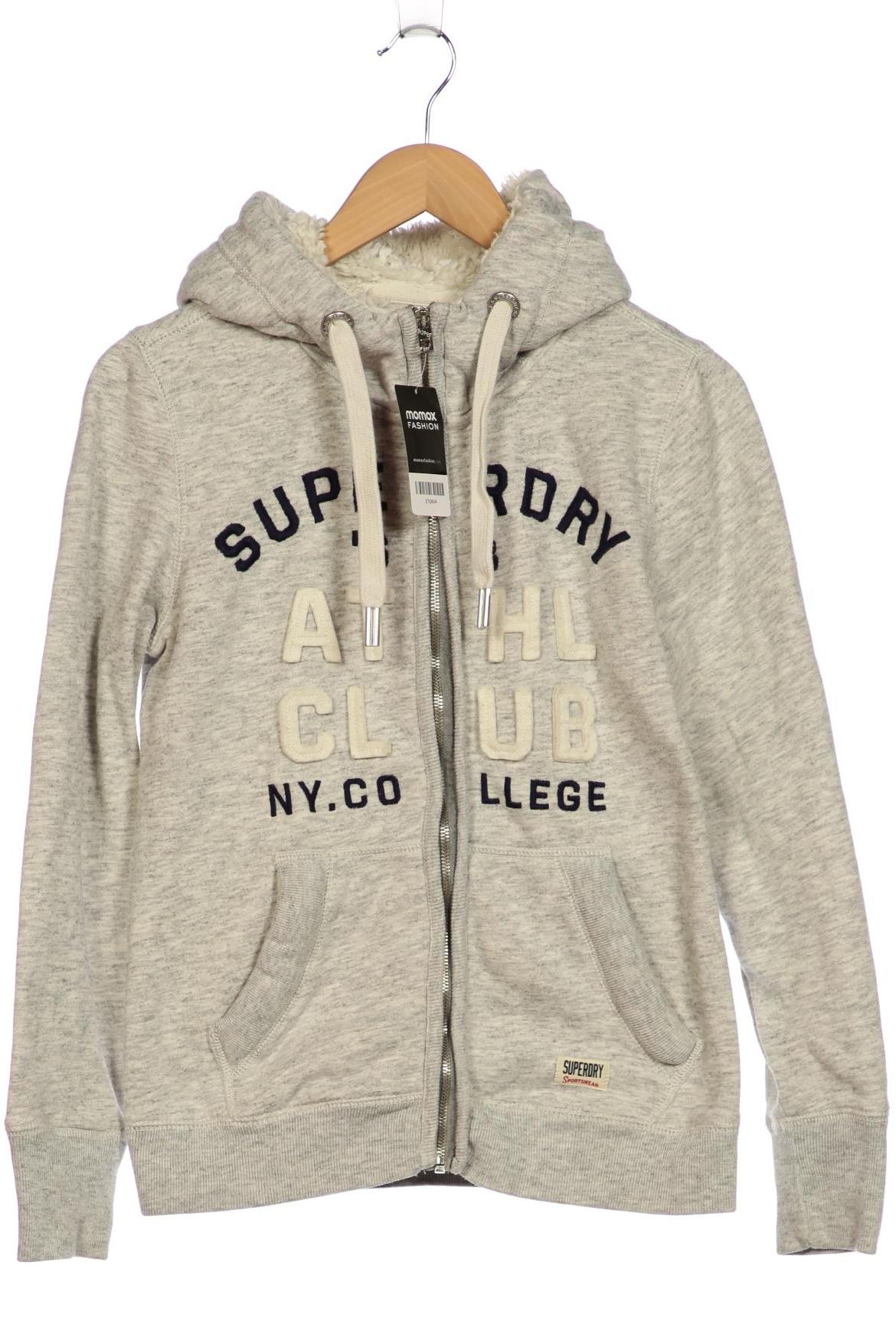 

Superdry Damen Kapuzenpullover, grau, Gr. 42