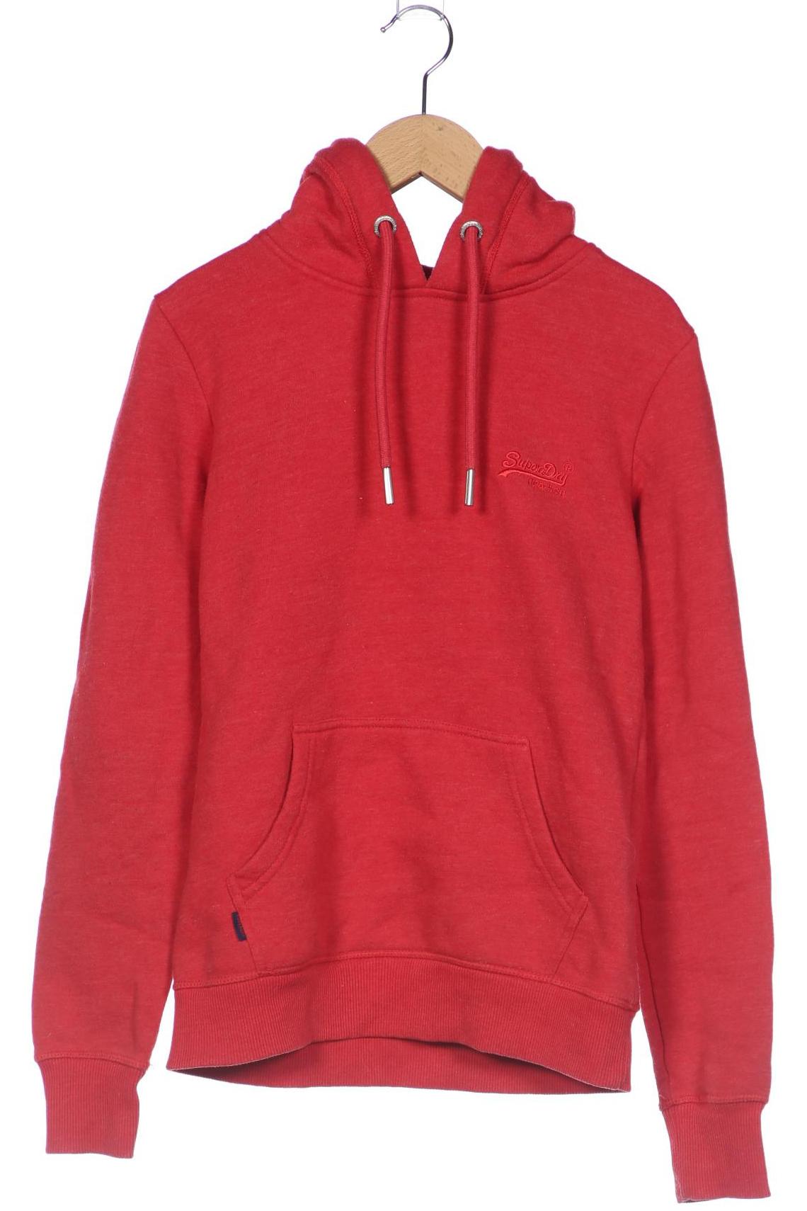 

Superdry Damen Kapuzenpullover, rot, Gr. 34