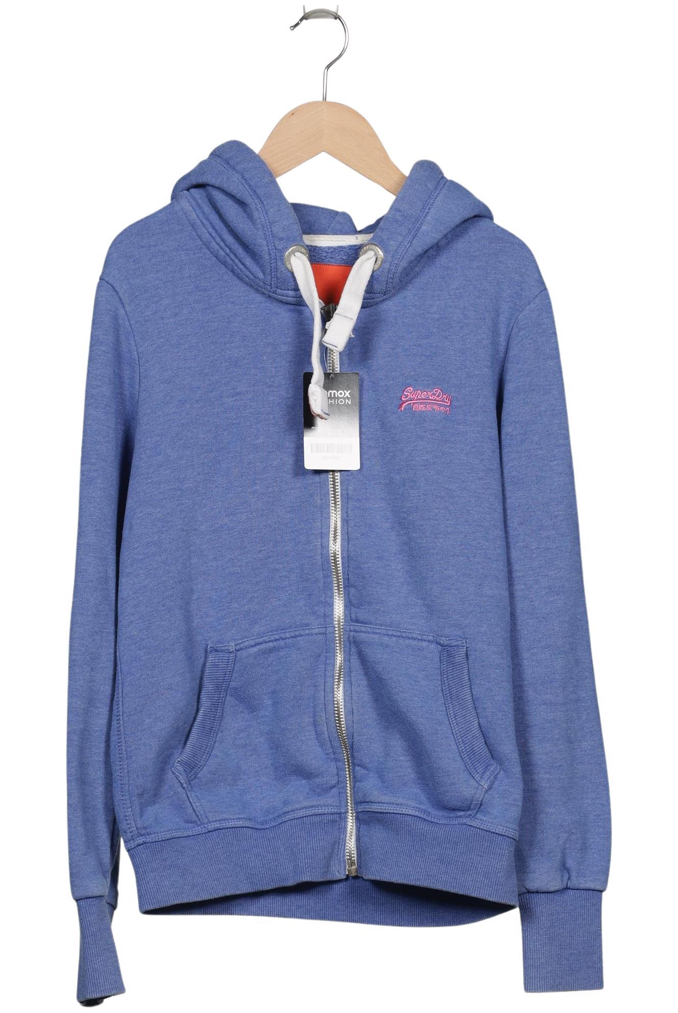

Superdry Damen Kapuzenpullover, blau, Gr. 38