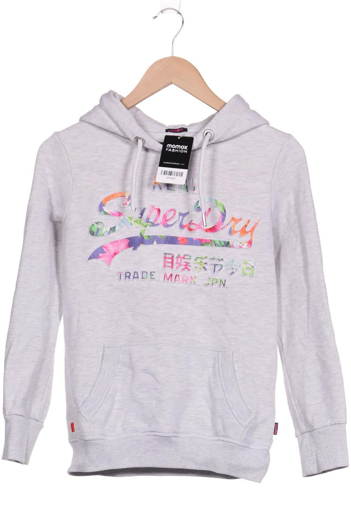 

Superdry Damen Kapuzenpullover, grau