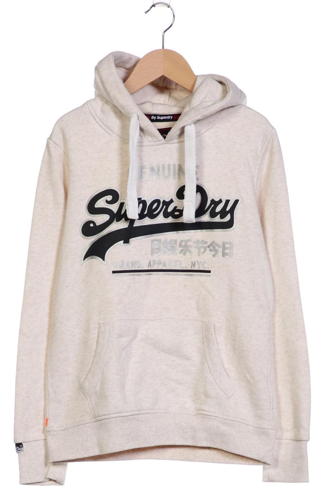 

Superdry Damen Kapuzenpullover, cremeweiß, Gr. 38