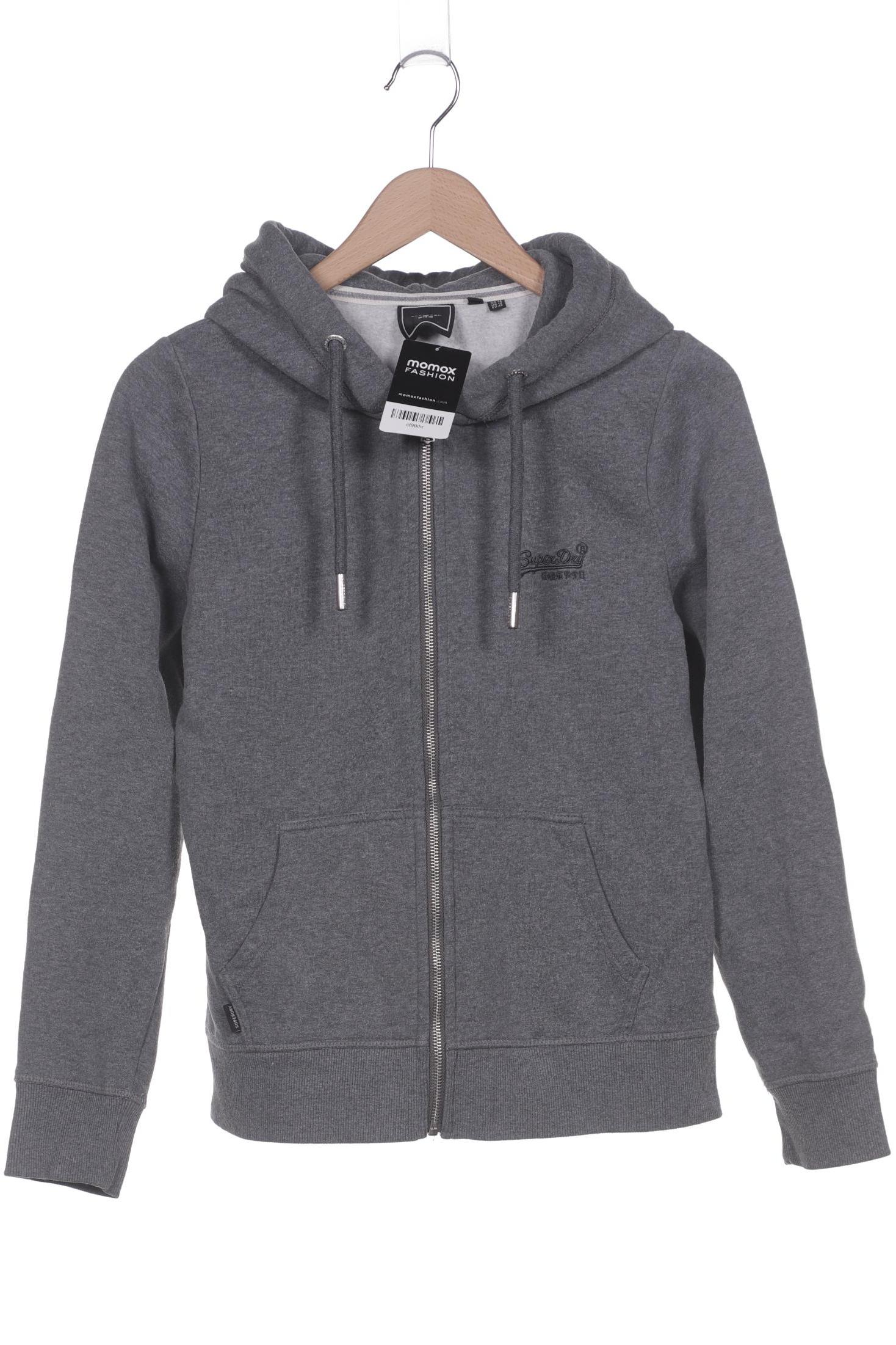 

Superdry Damen Kapuzenpullover, grau, Gr. 42