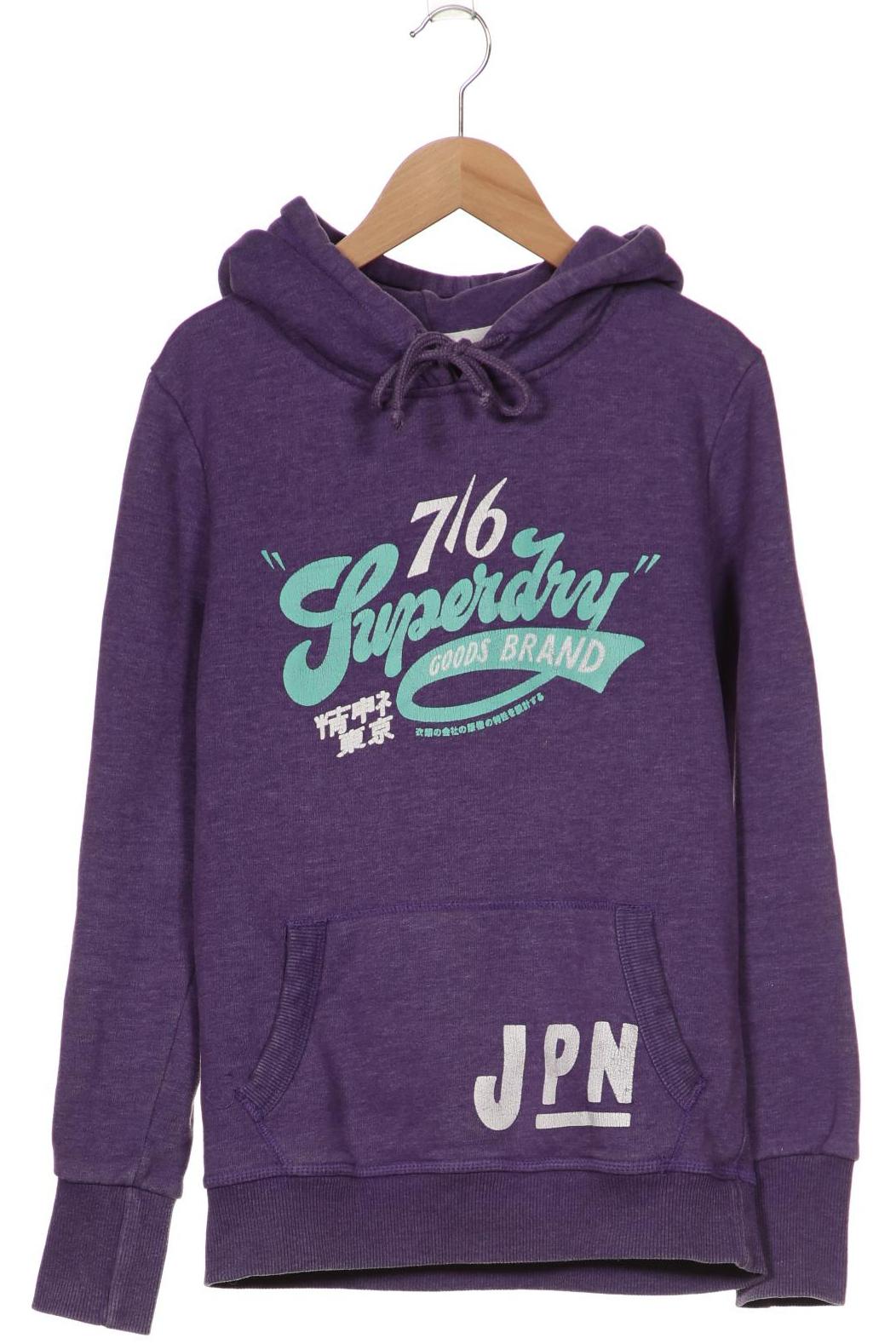 

Superdry Damen Kapuzenpullover, flieder, Gr. 36