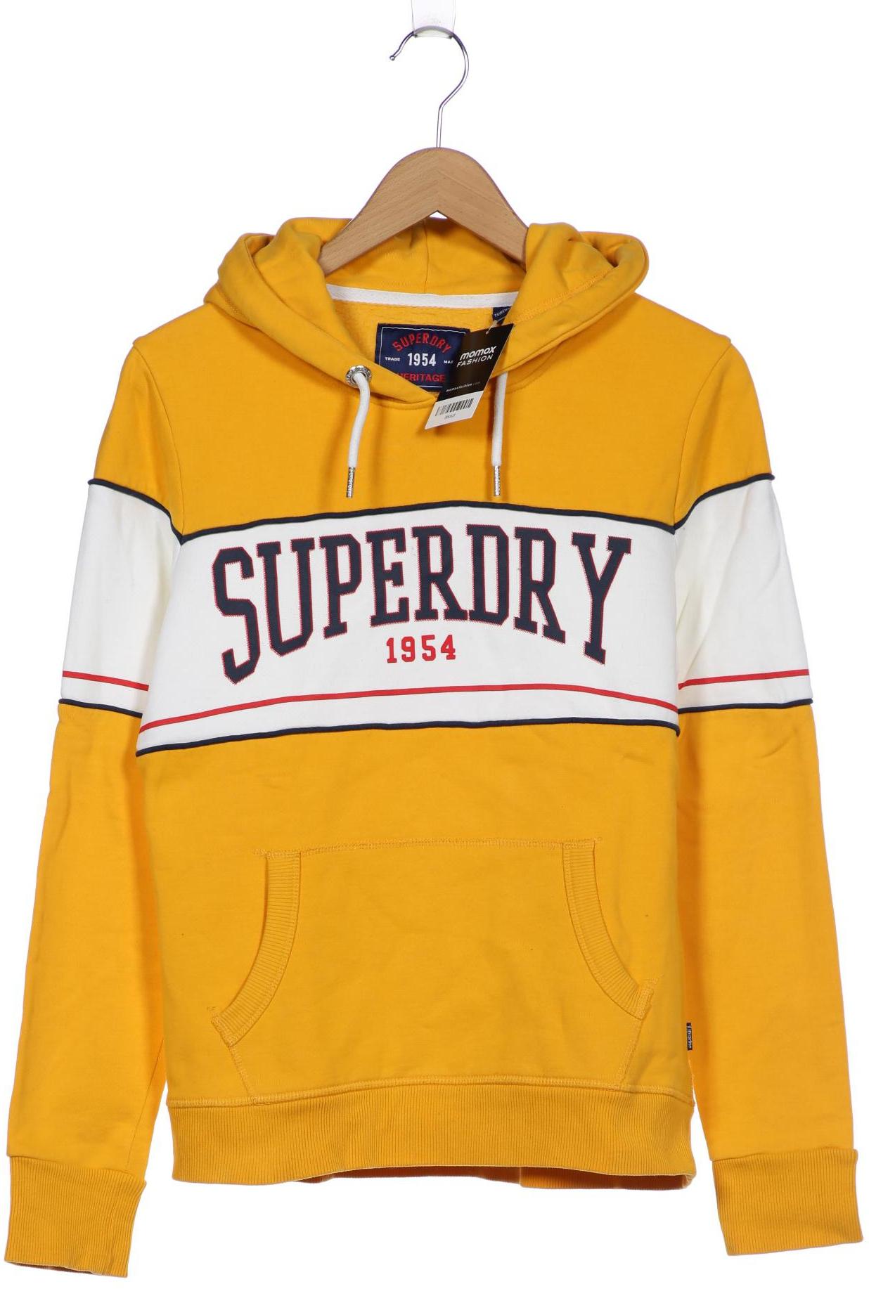 

Superdry Damen Kapuzenpullover, gelb