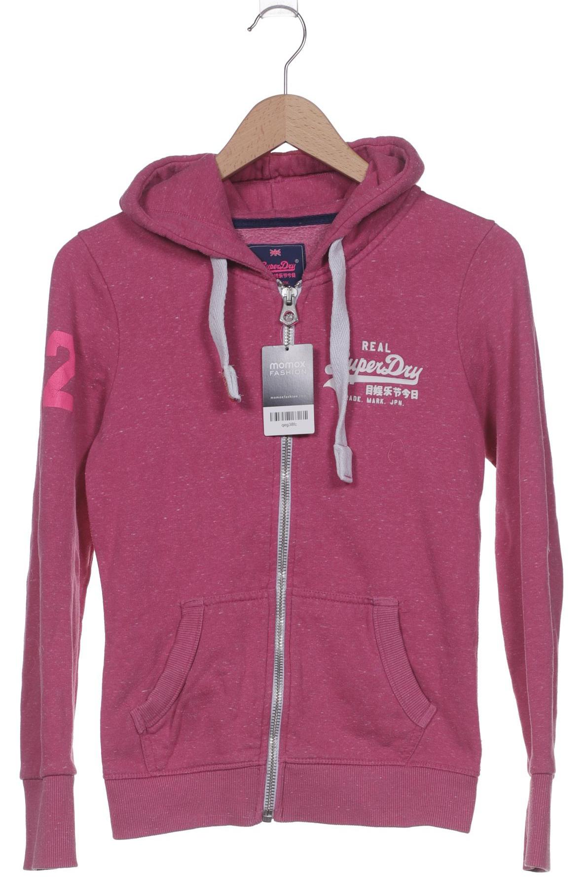 

Superdry Damen Kapuzenpullover, pink, Gr. 34