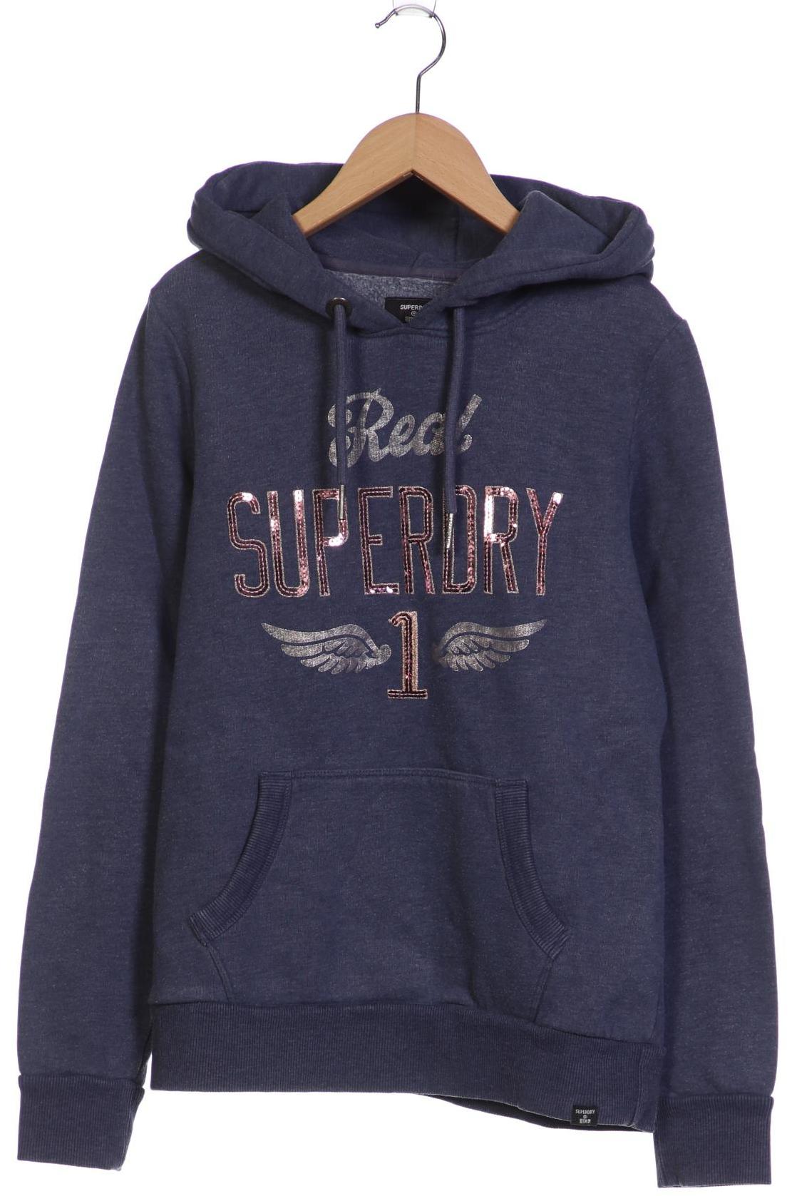 

Superdry Damen Kapuzenpullover, blau