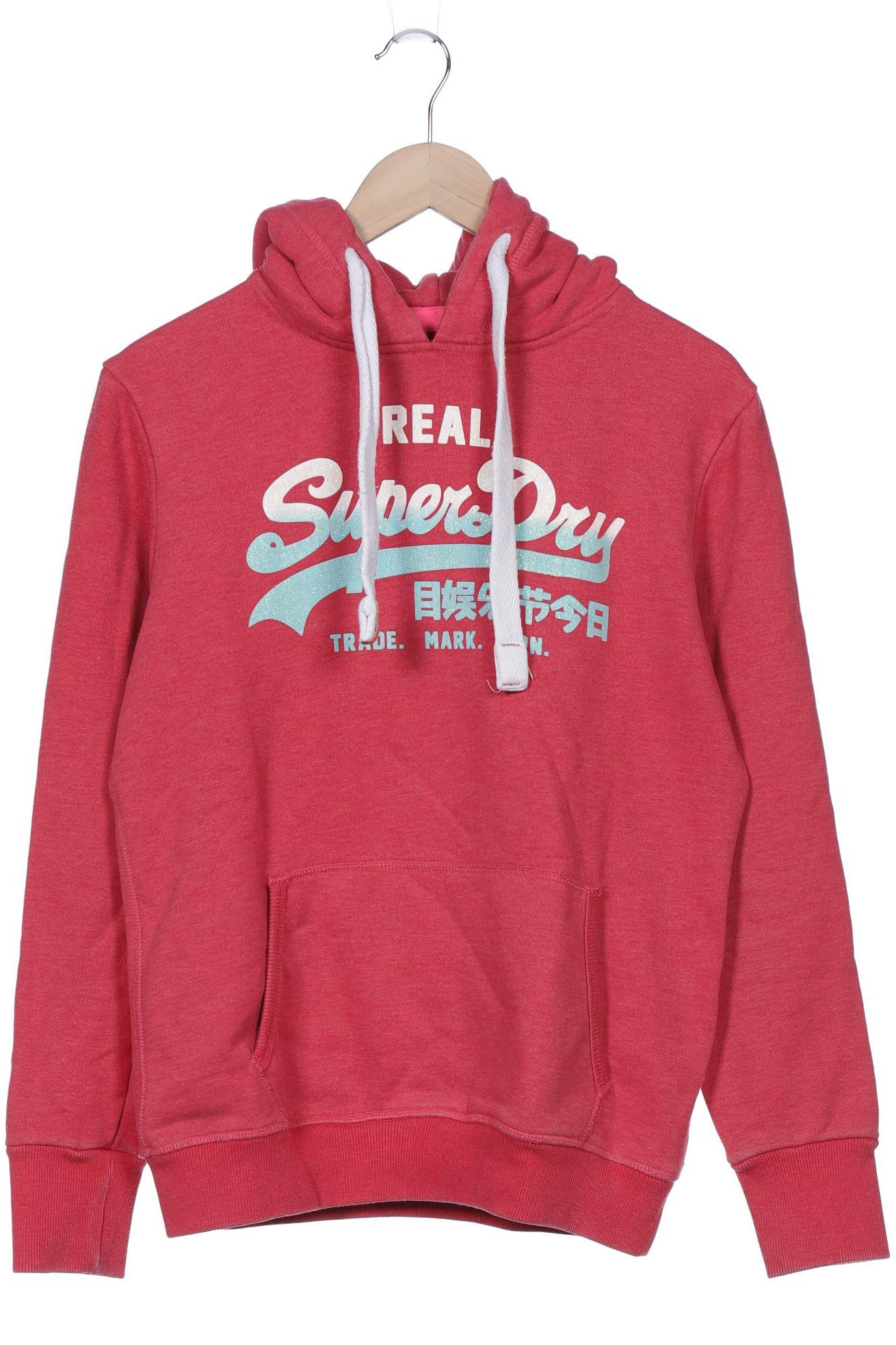 

Superdry Damen Kapuzenpullover, rot, Gr. 38