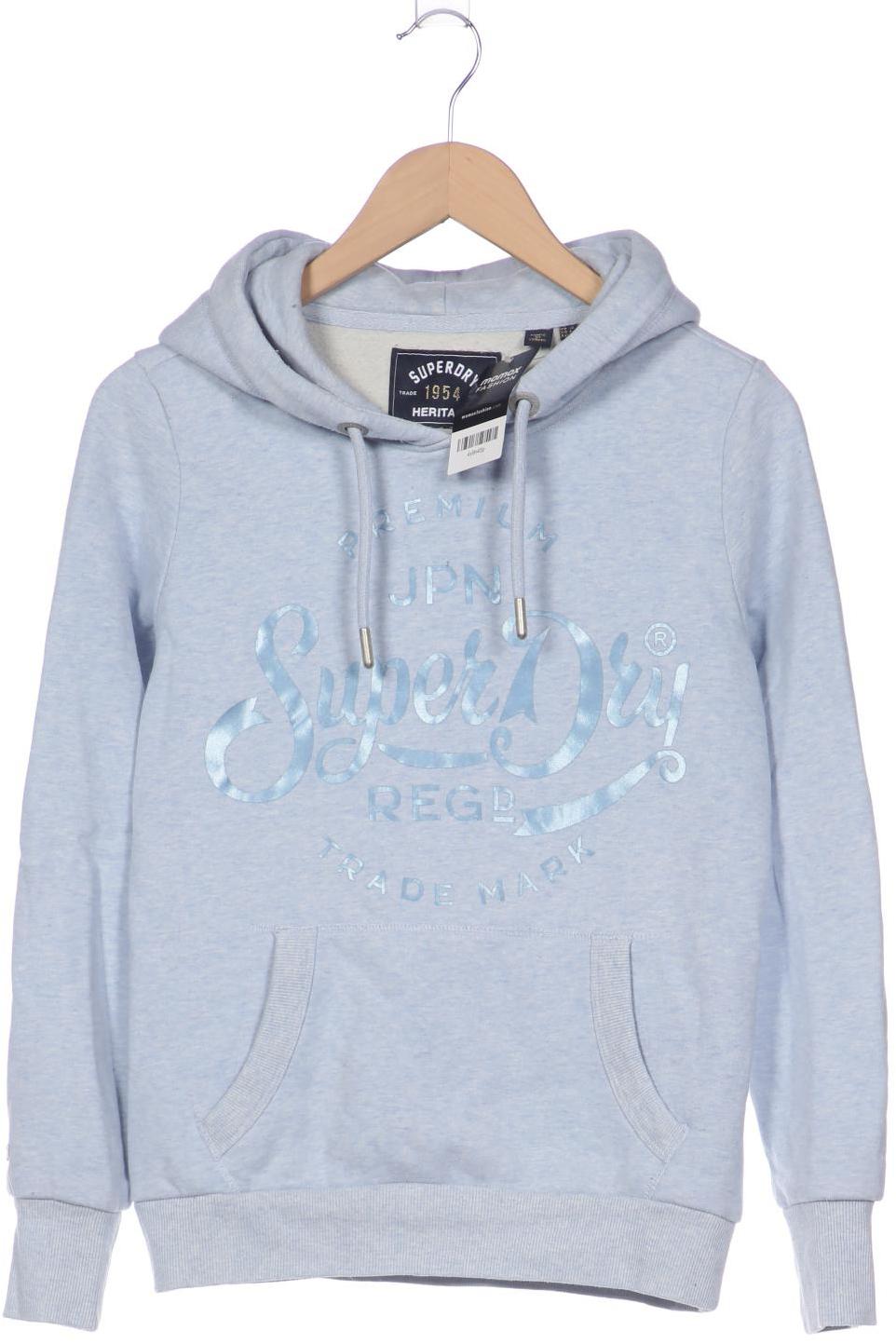 

Superdry Damen Kapuzenpullover, hellblau, Gr. 38