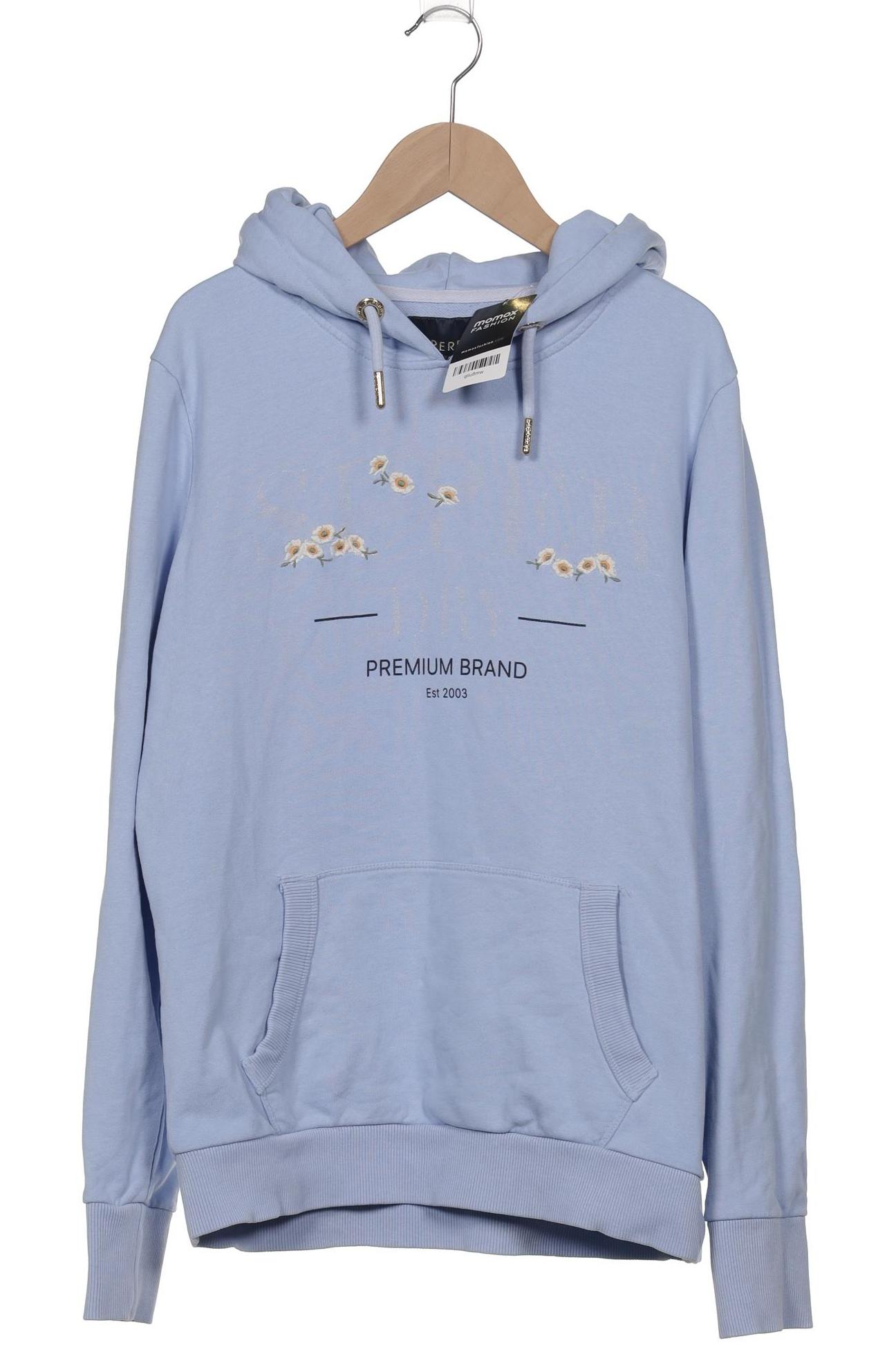 

Superdry Damen Kapuzenpullover, hellblau, Gr. 40
