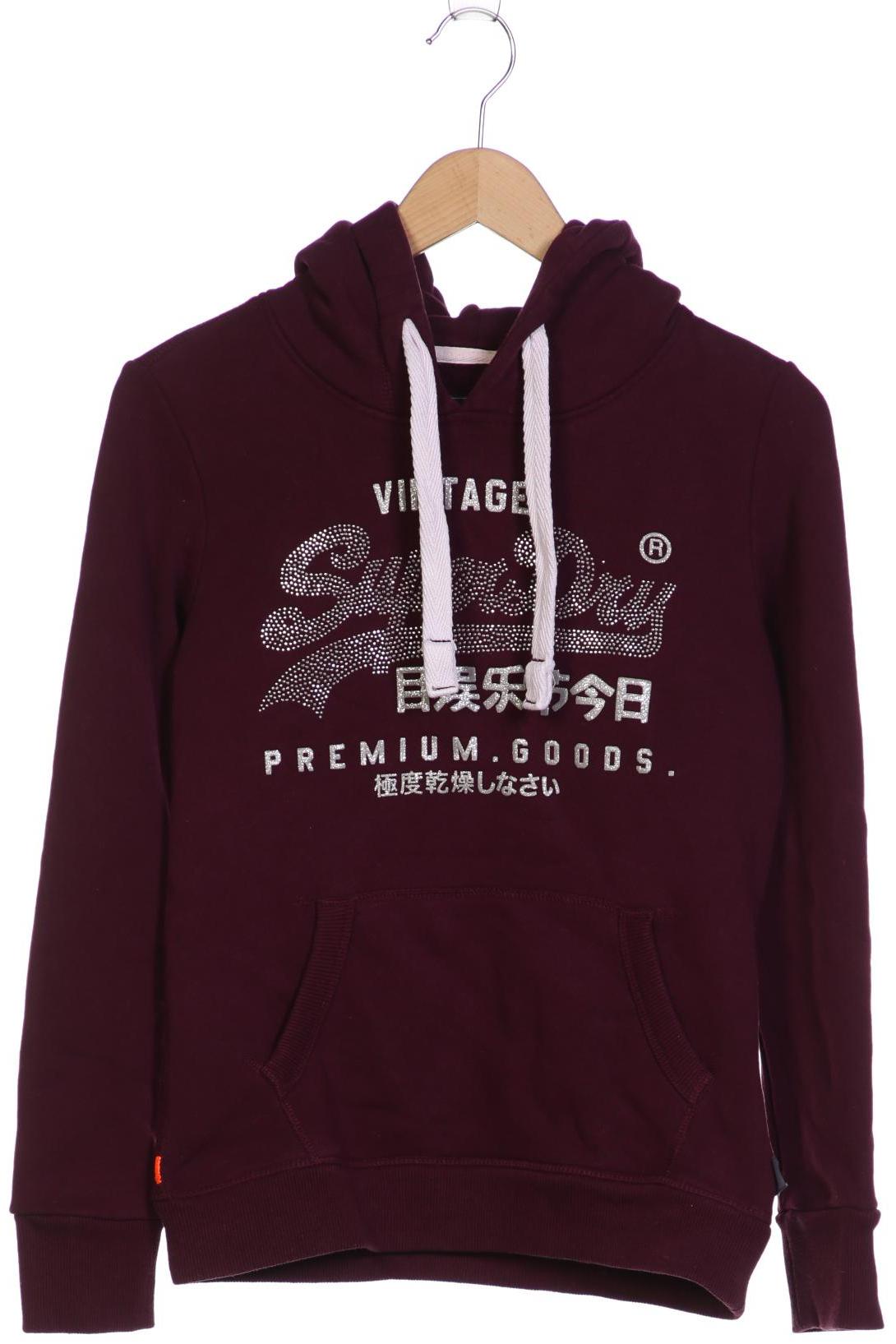 

Superdry Damen Kapuzenpullover, bordeaux