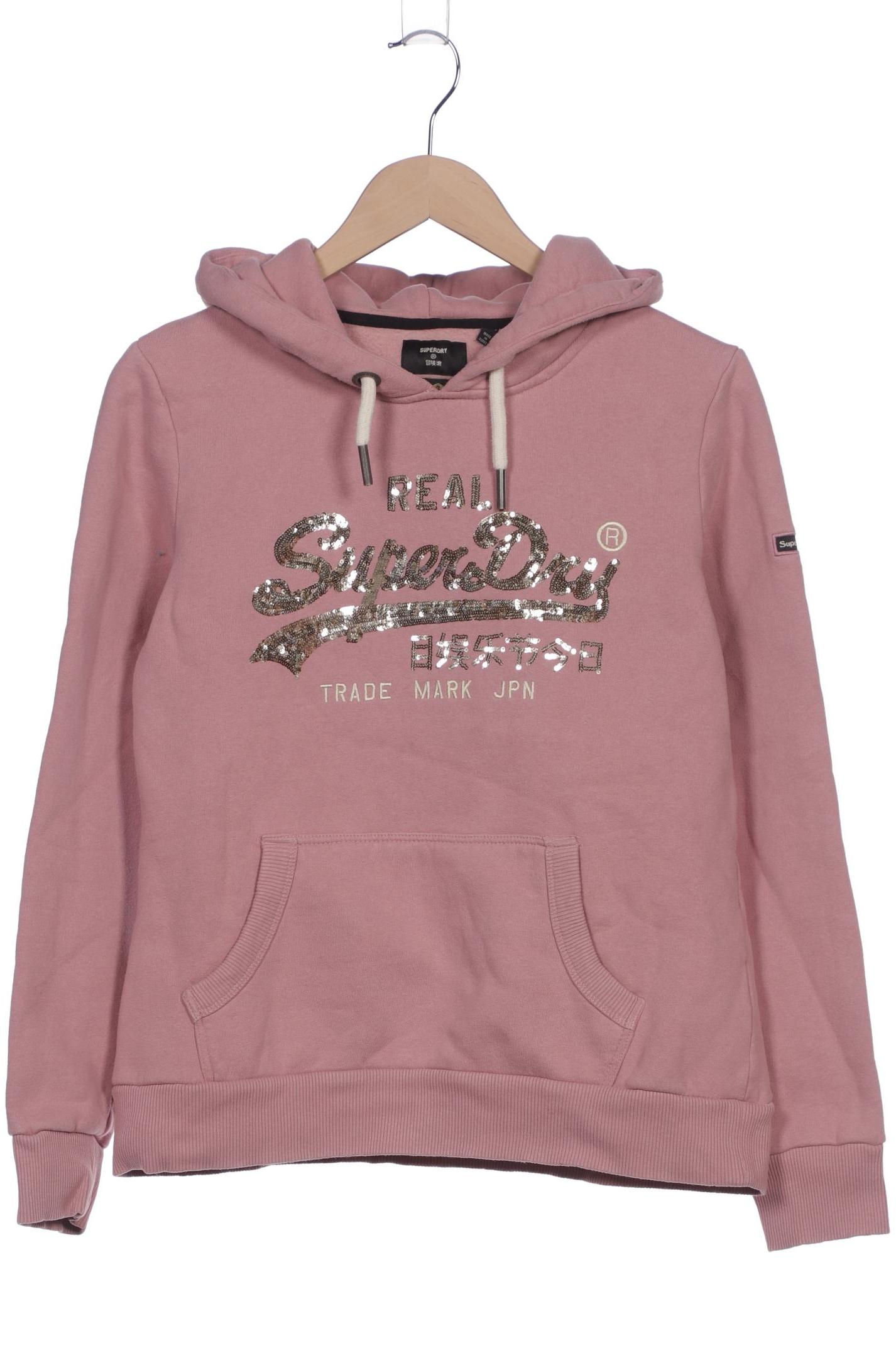 

Superdry Damen Kapuzenpullover, pink, Gr. 40