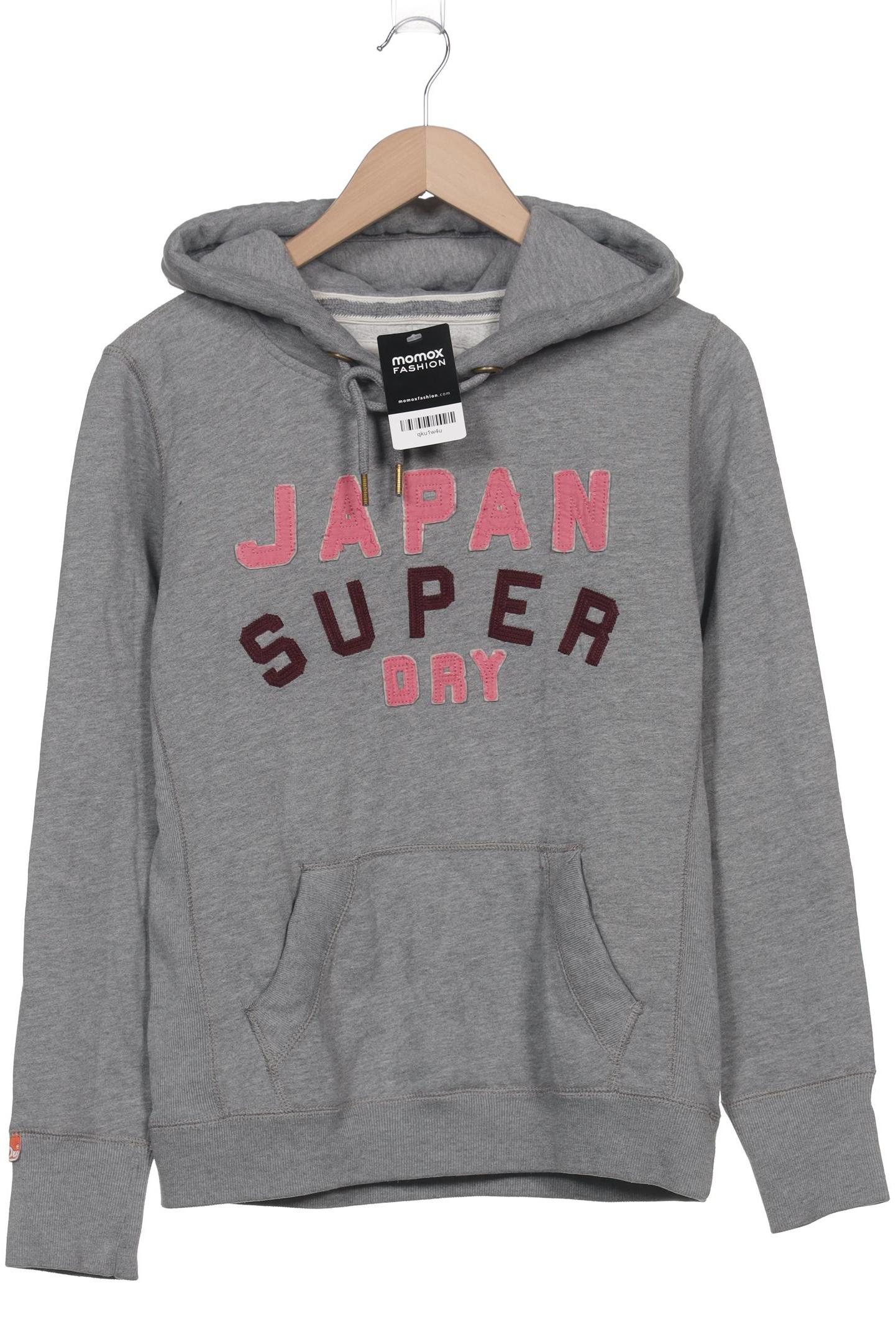 

Superdry Damen Kapuzenpullover, grau, Gr. 42
