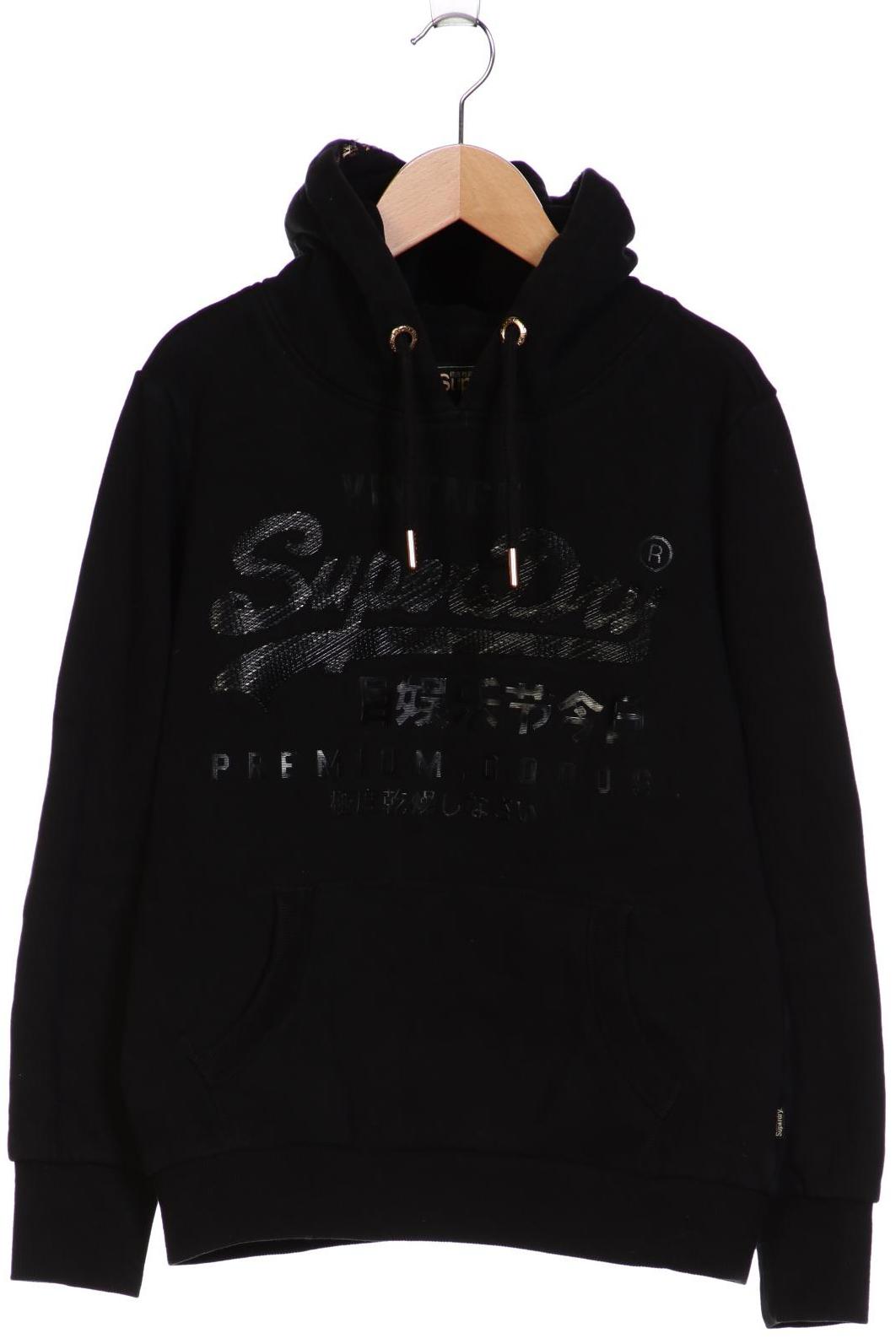 

Superdry Damen Kapuzenpullover, schwarz, Gr. 38
