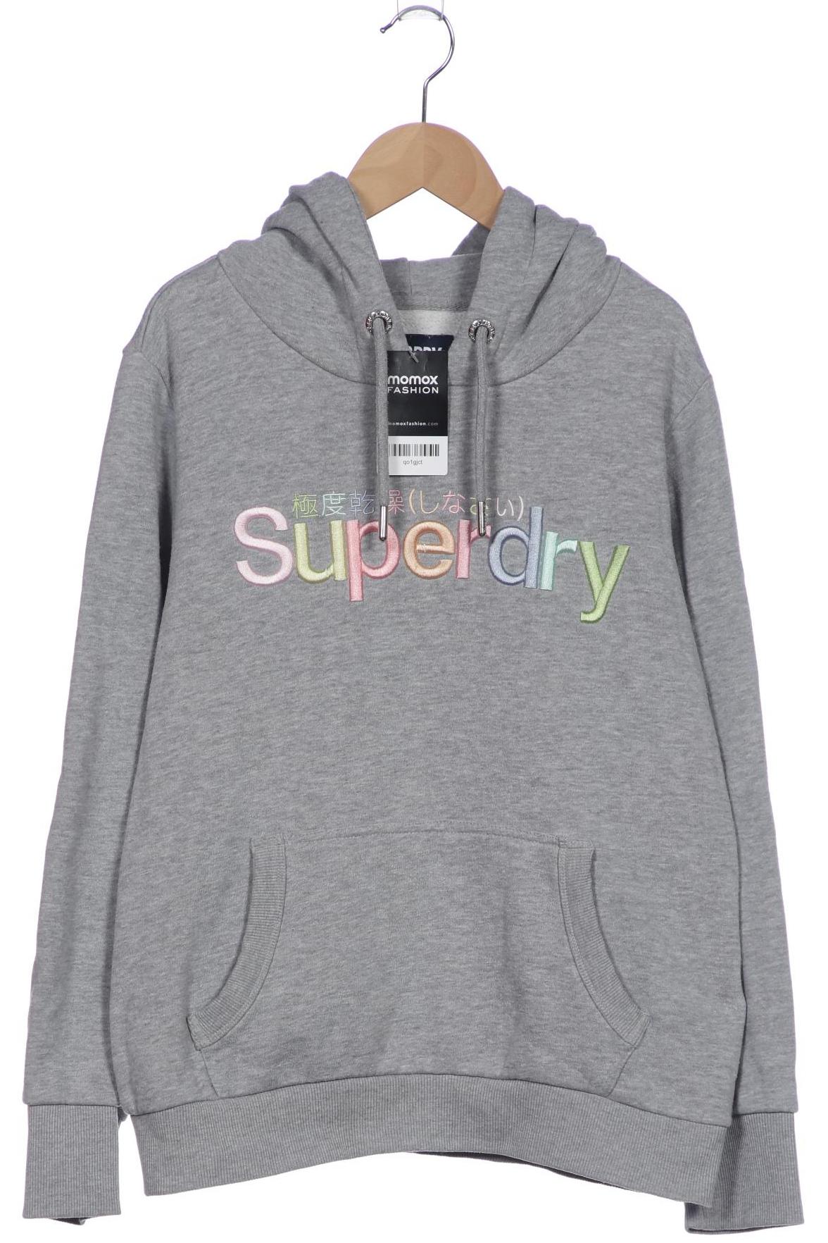 

Superdry Damen Kapuzenpullover, grau, Gr. 42