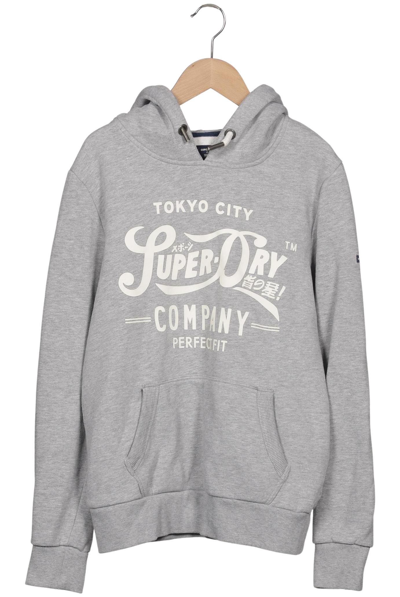 

Superdry Damen Kapuzenpullover, grau, Gr. 40
