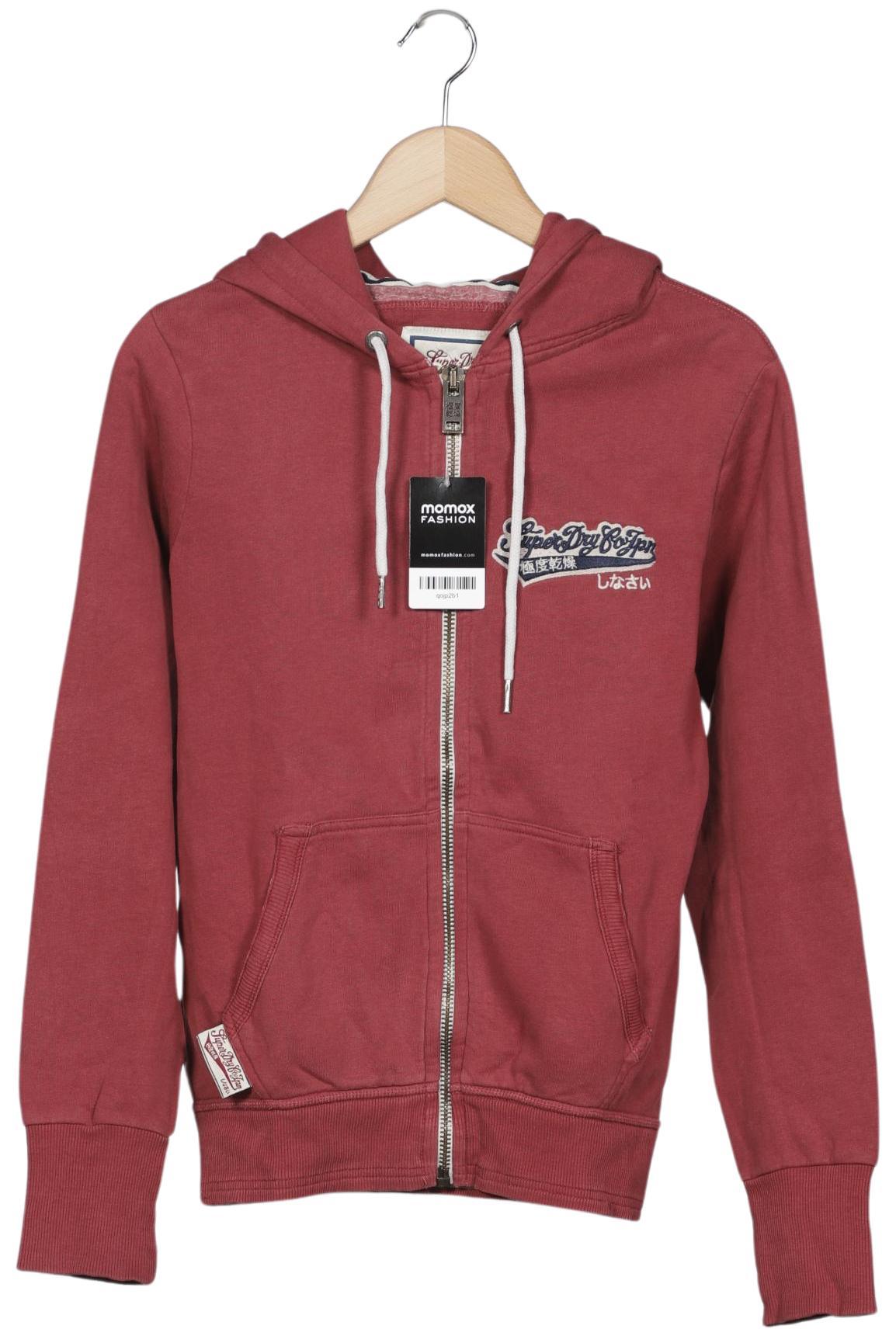 

Superdry Damen Kapuzenpullover, rot, Gr. 38
